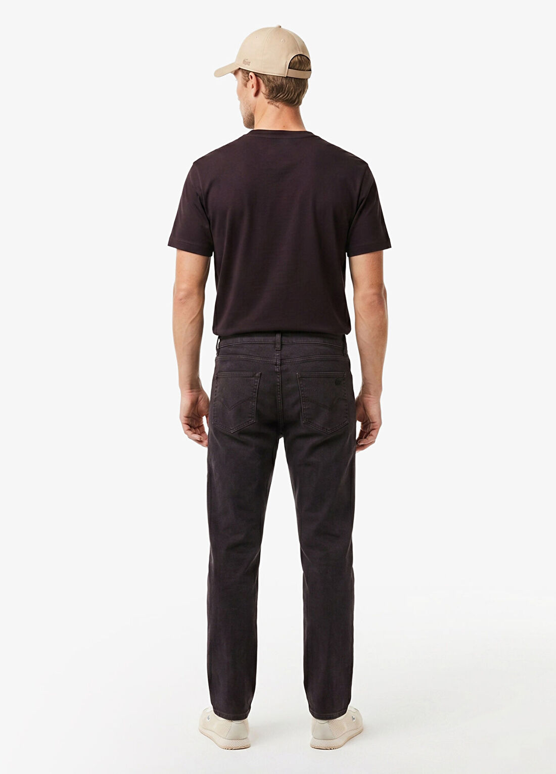 Lacoste Kahverengi Slim Fit Erkek Pantolon görsel 3