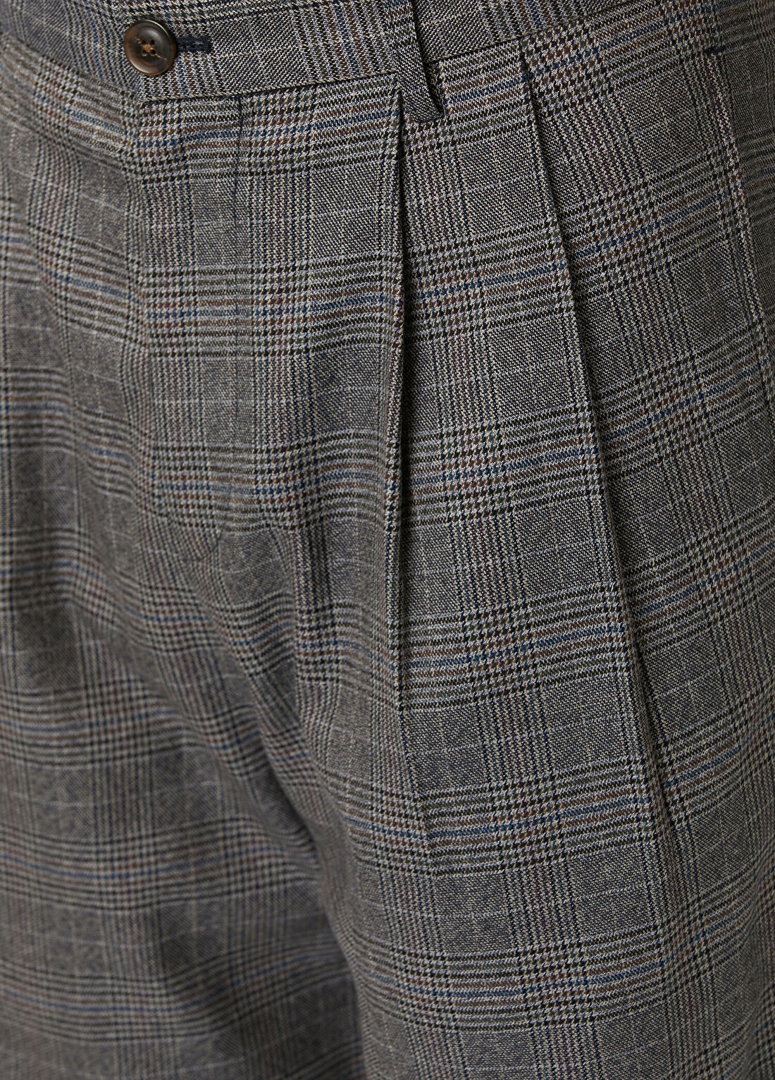 PS Paul Smith Gri Pileli Pantolon görsel 4