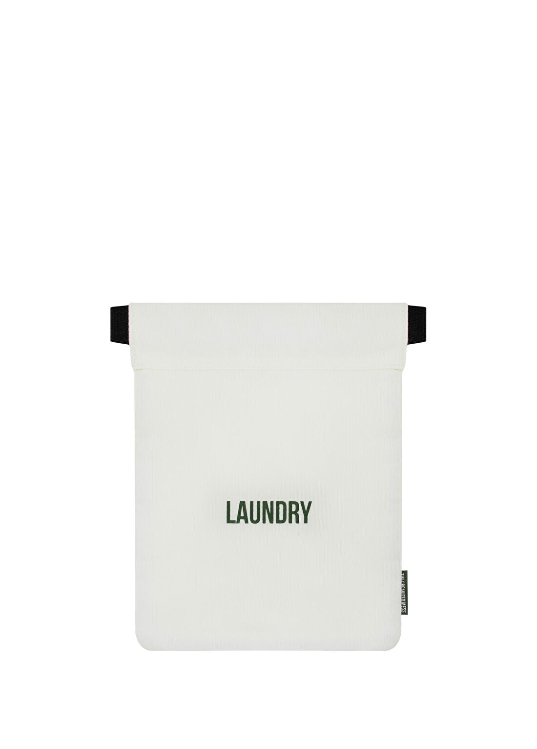 The Organized Mess Laundry Küçük Boy Ekru Büzgülü Seyahat Çantası