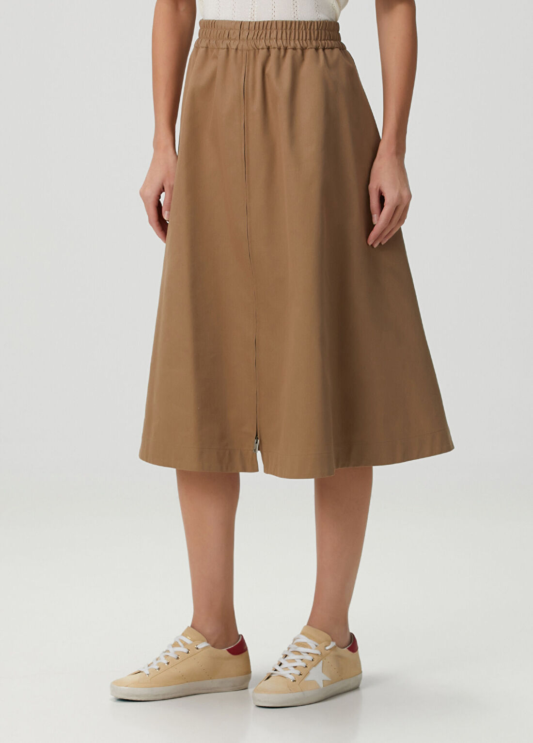 Golden Goose Camel Midi Etek görsel 2