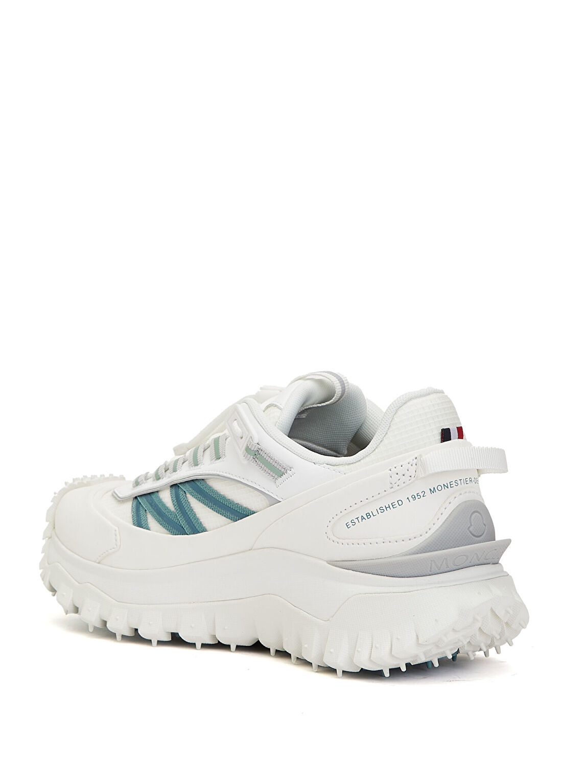 Moncler Kırık Beyaz Yeşil Kadın Sneaker görsel 3
