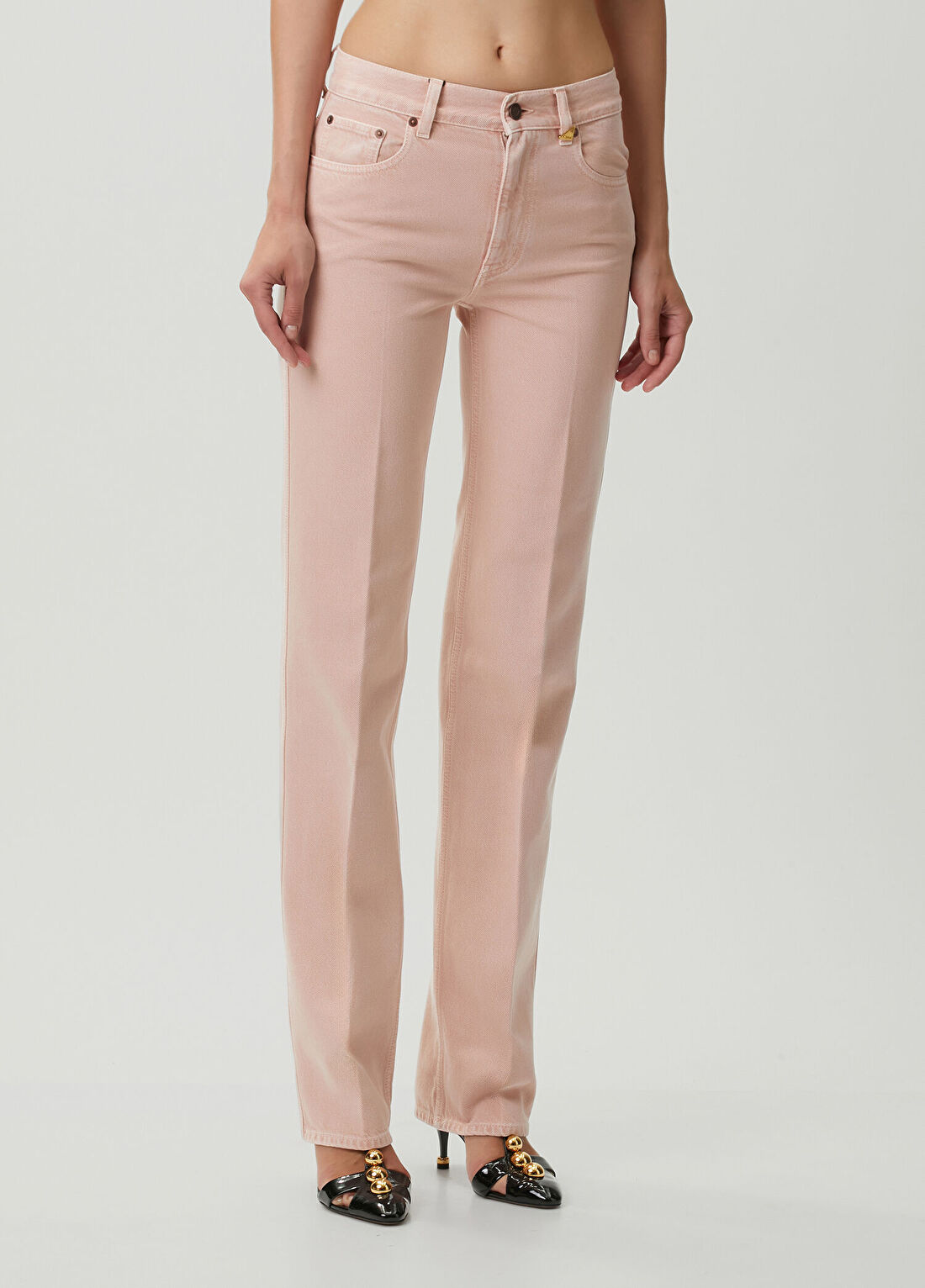 Chloe Somon Straight Leg Jean Pantolon görsel 2
