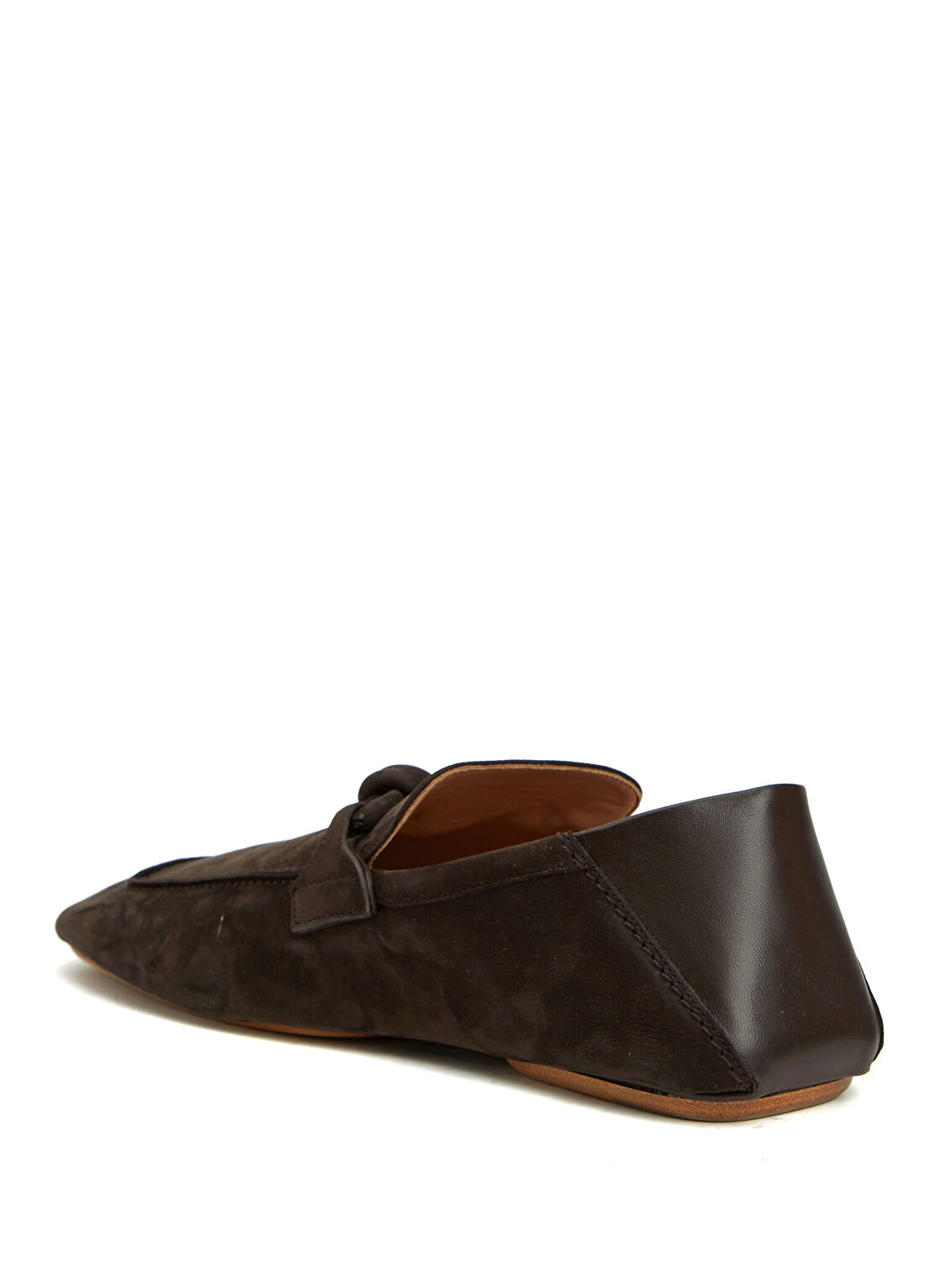 Bottega Veneta Daddy Kahverengi Erkek Deri Loafer görsel 3