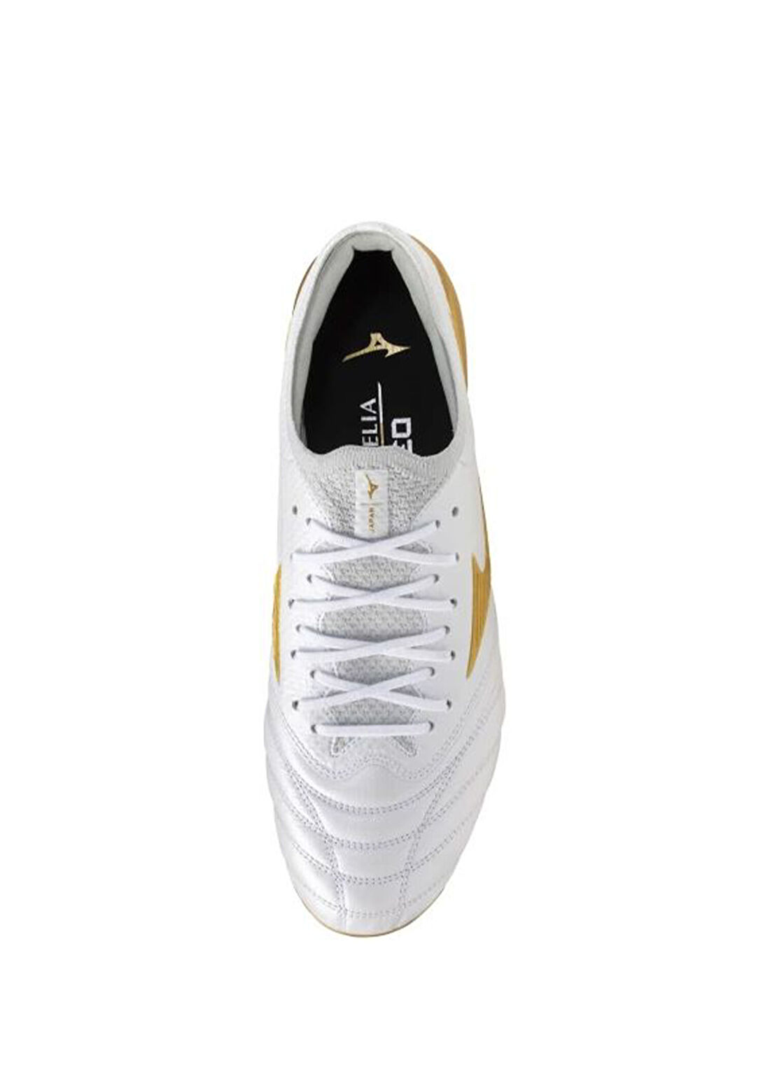 Mizuno Morelia Neo 4 Beta Japan Mix Altın Rengi Beyaz Erkek Krampon görsel 4