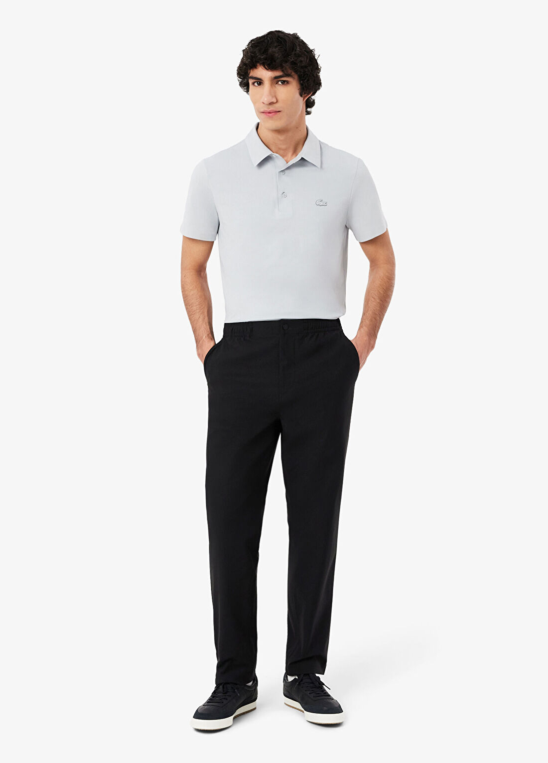 Lacoste Siyah Regular Fit Erkek Chino Pantolon