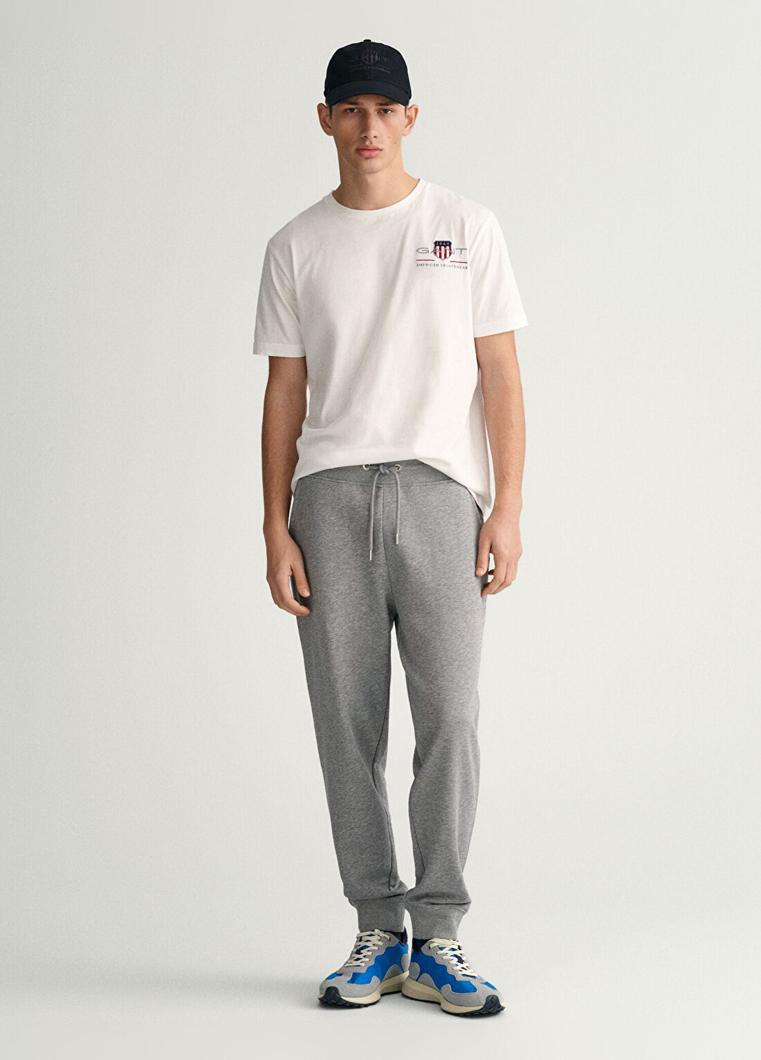 Gant Gri Regular Fit Erkek Eşofman Altı