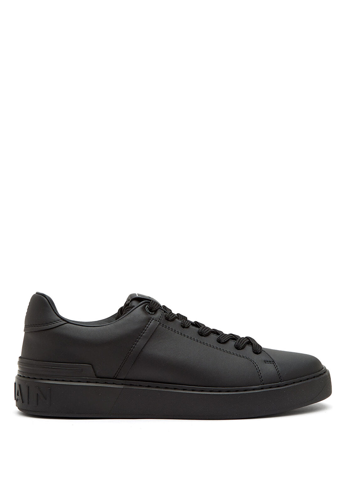 Balmain Siyah Erkek Deri Sneaker