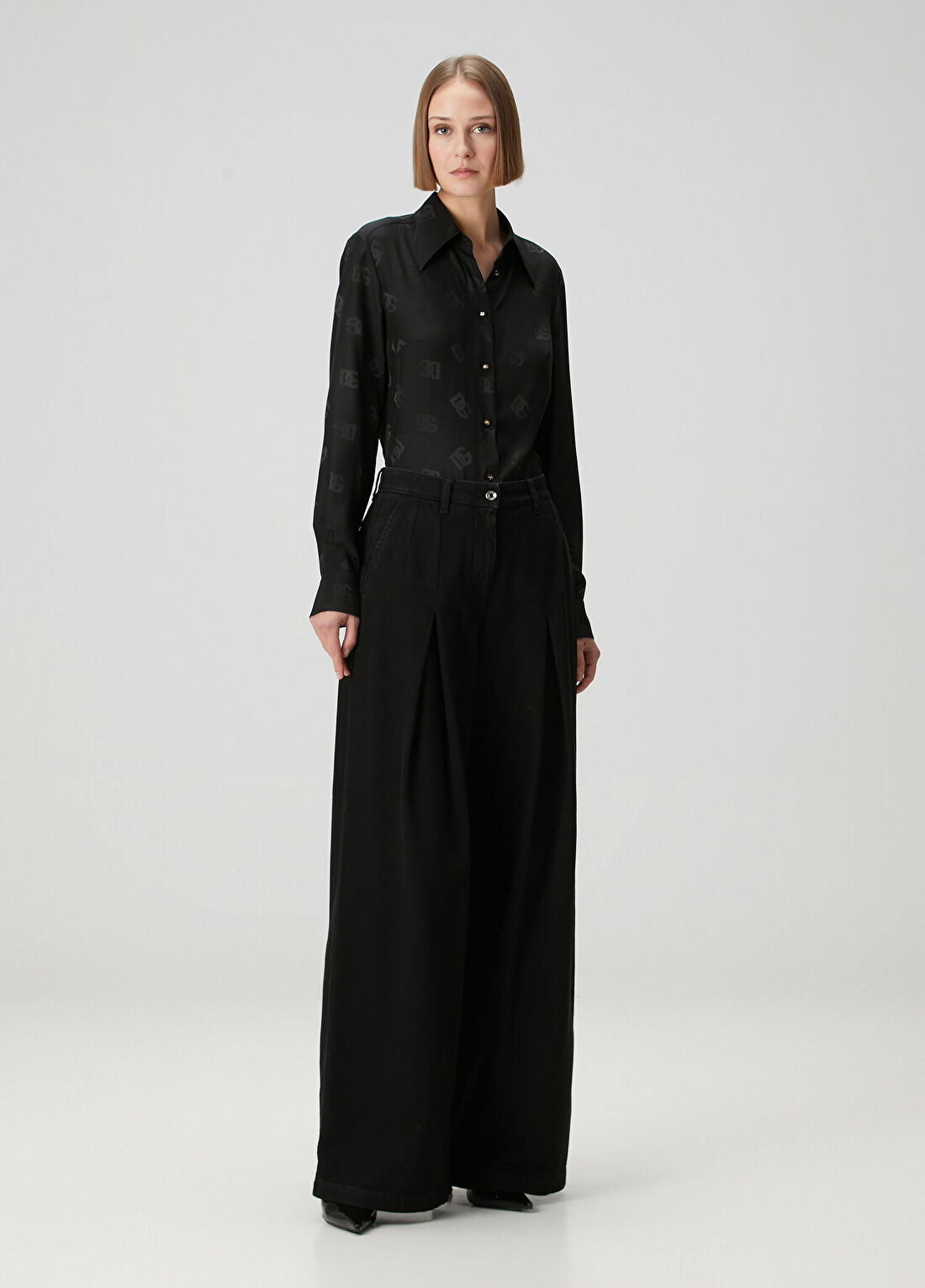Dolce&Gabbana Siyah Jean Pantolon