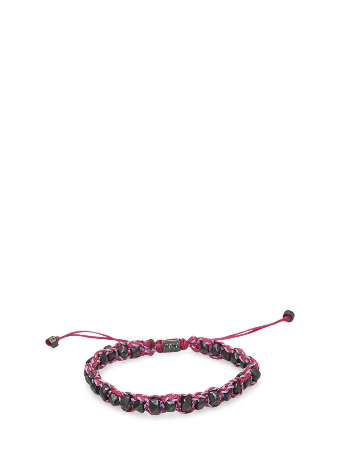 Juju Colorblocked Örgü Dokulu Erkek Bileklik