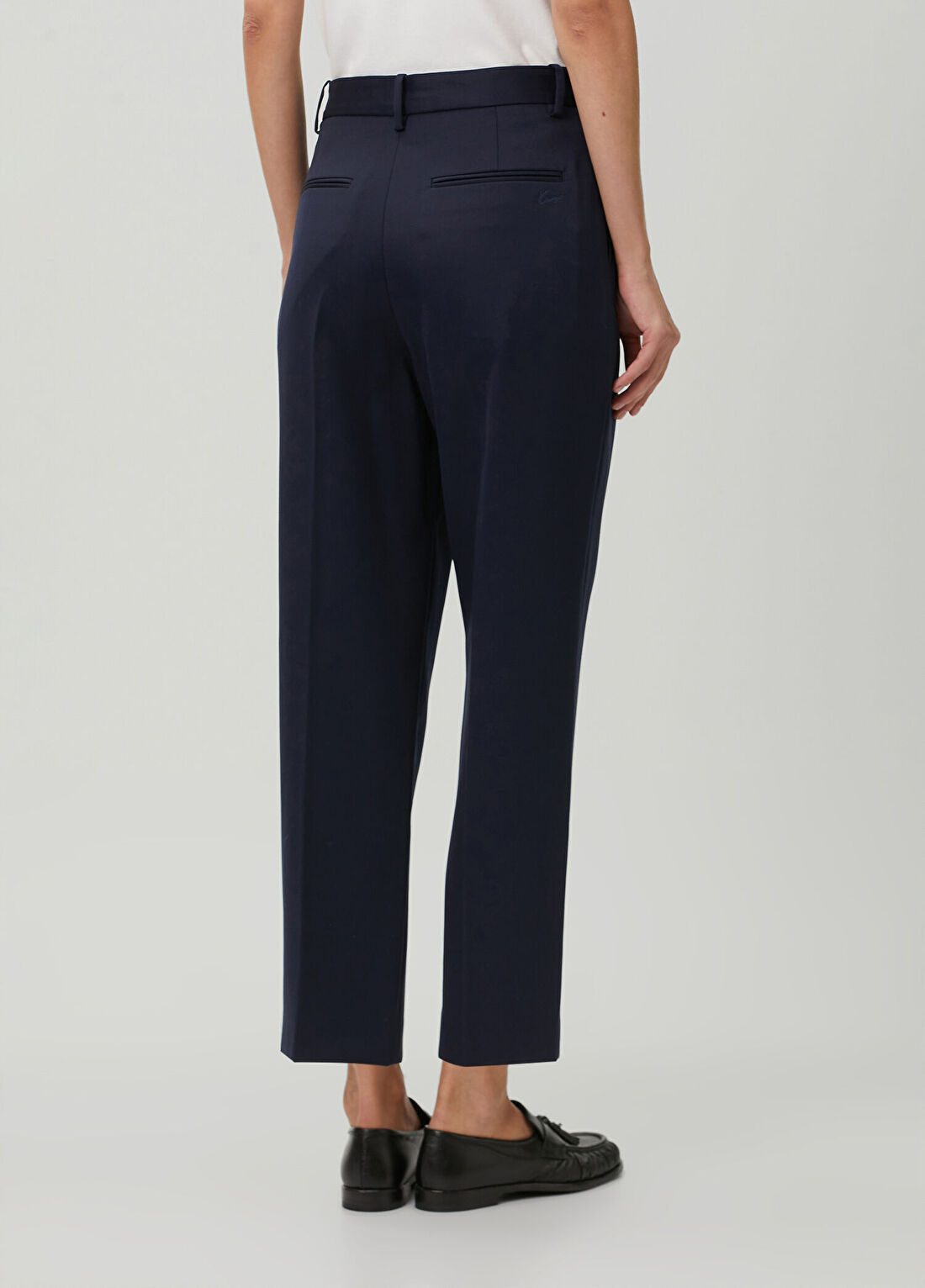 Kenzo Tailored Tapered Lacivert Yün Pantolon görsel 4