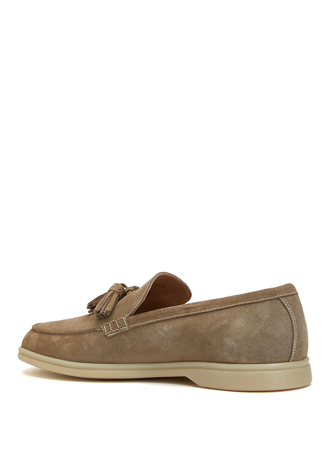 Mille885 George Bej Erkek Süet Loafer görsel 3