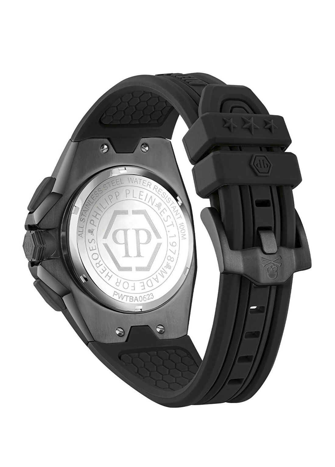 Philipp Plein PWTBA0623 Siyah Erkek Kol Saati görsel 3