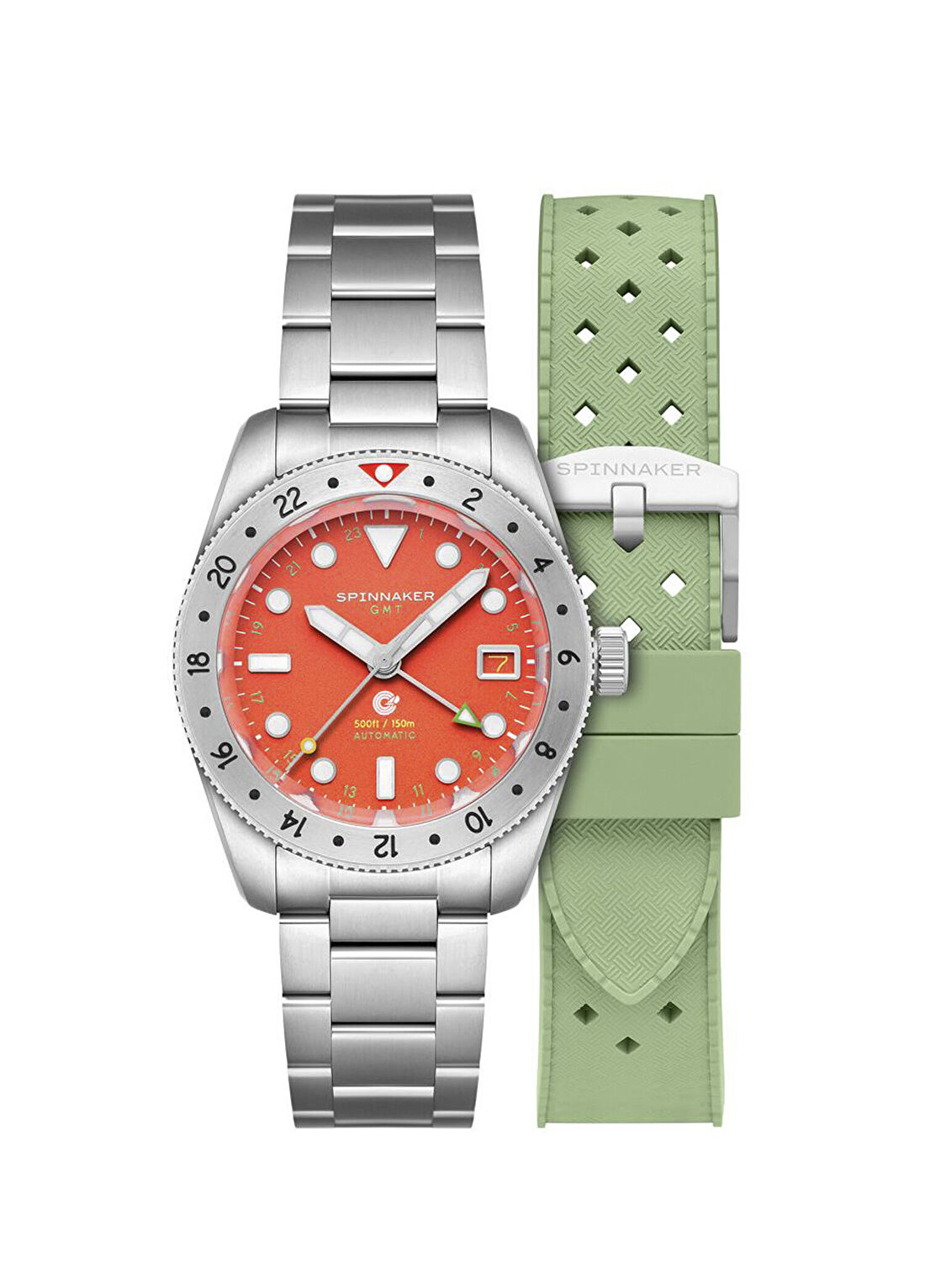 Spinnaker SP-5157-33 Metalik Gri Çelik Erkek Kol Saati