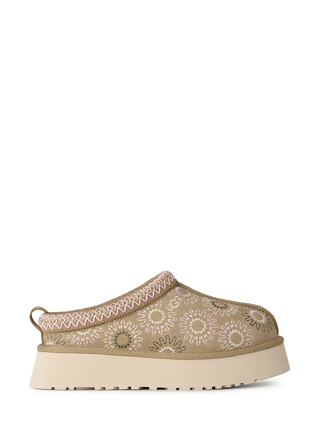 Ugg Tazz Sun Stitch Kadın Süet Terlik