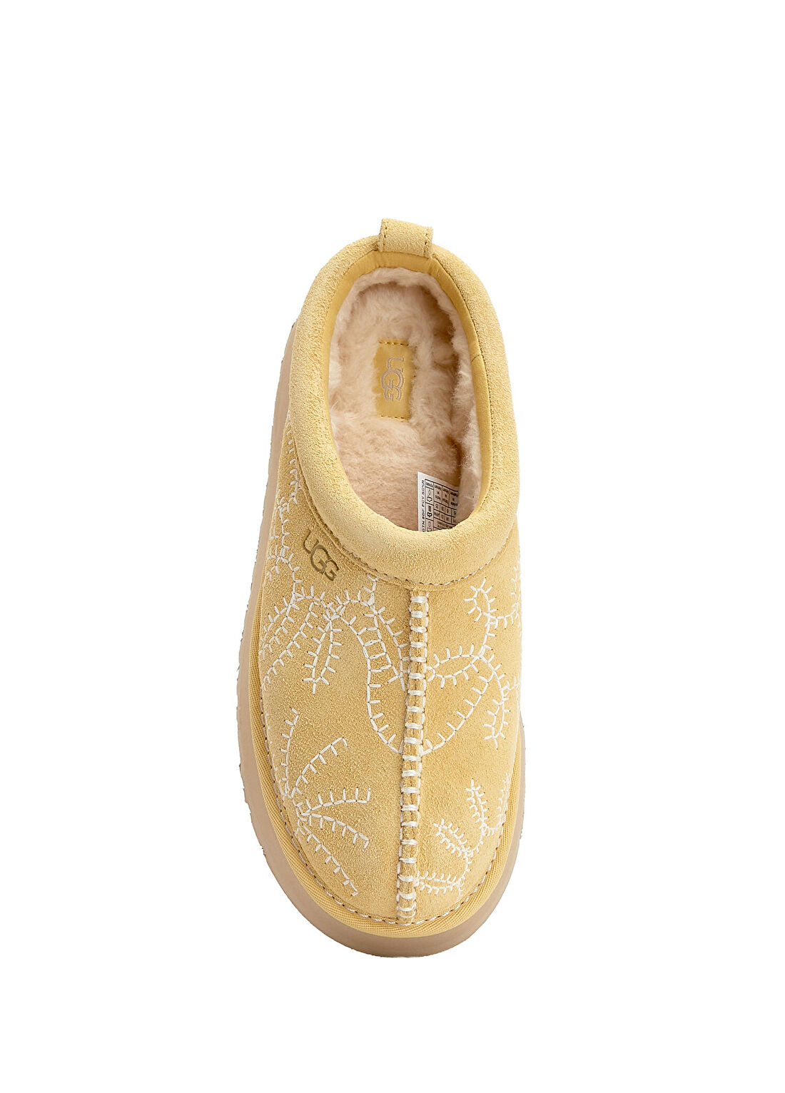 Ugg Tazz Botanic Hardal Kadın Deri Ayakkabı görsel 4