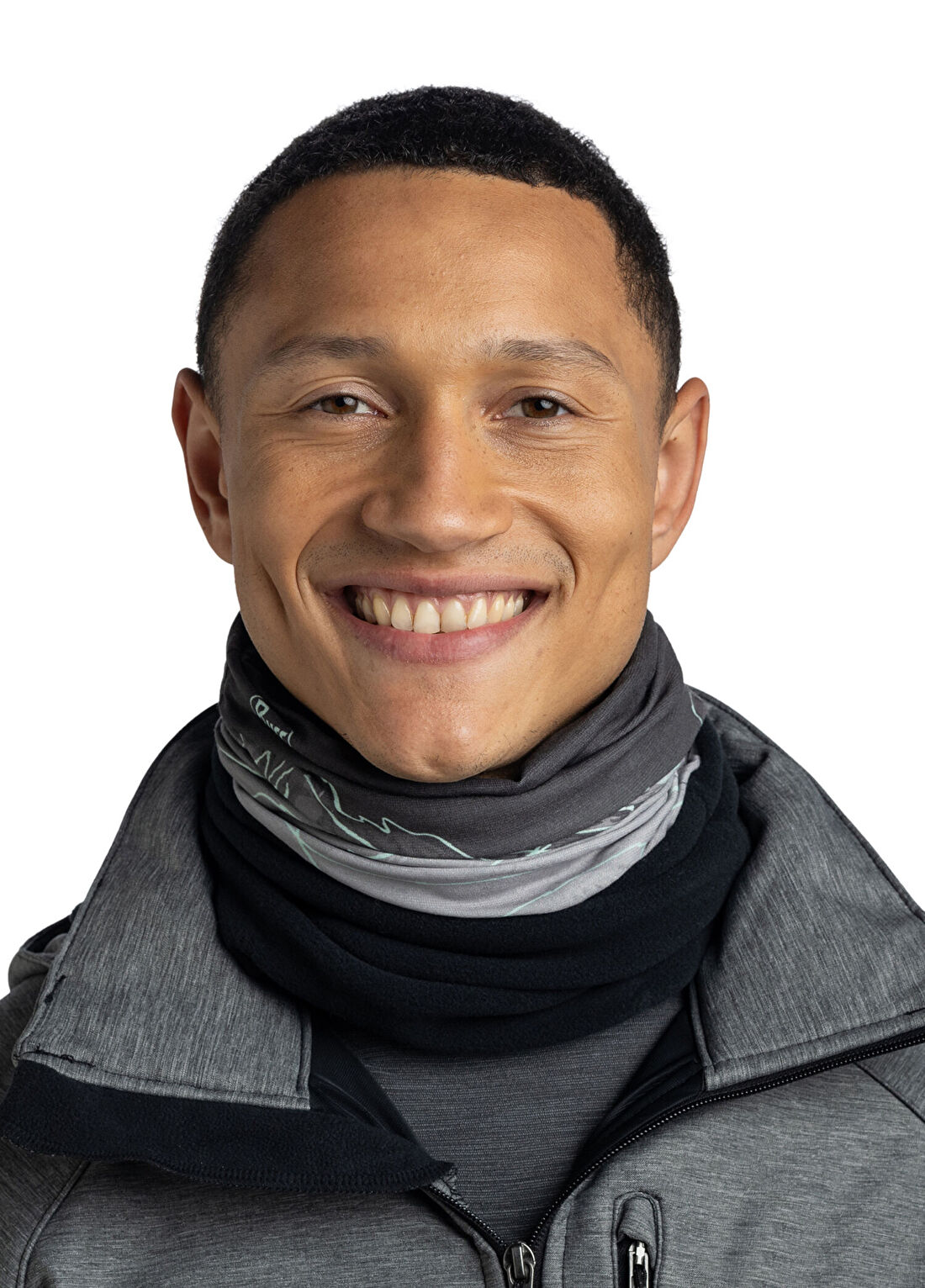 Buff Unal Polar Grey Unisex Boyunluk görsel 2
