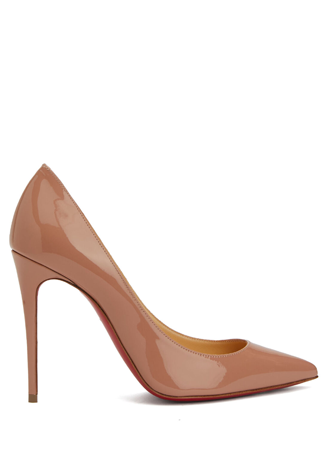 Christian Louboutin Kate Nude Deri Stiletto