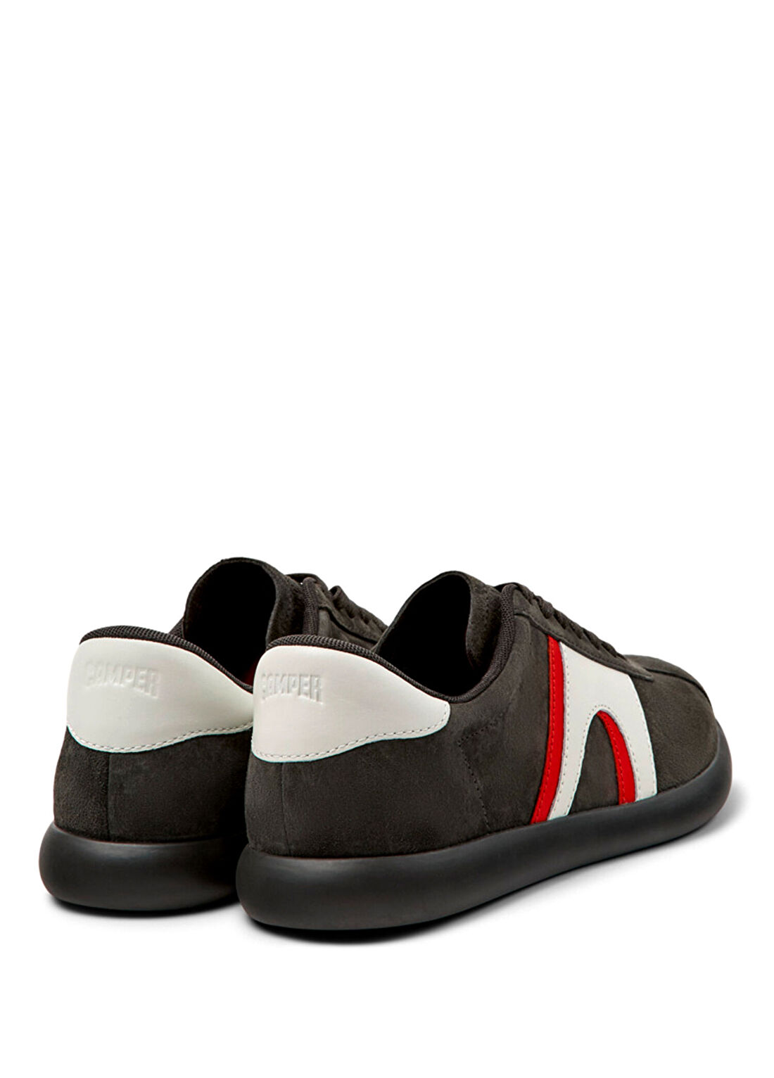 Camper Pelotas Soller Gri Nubuk Deri Erkek Sneaker K100937-010 görsel 3