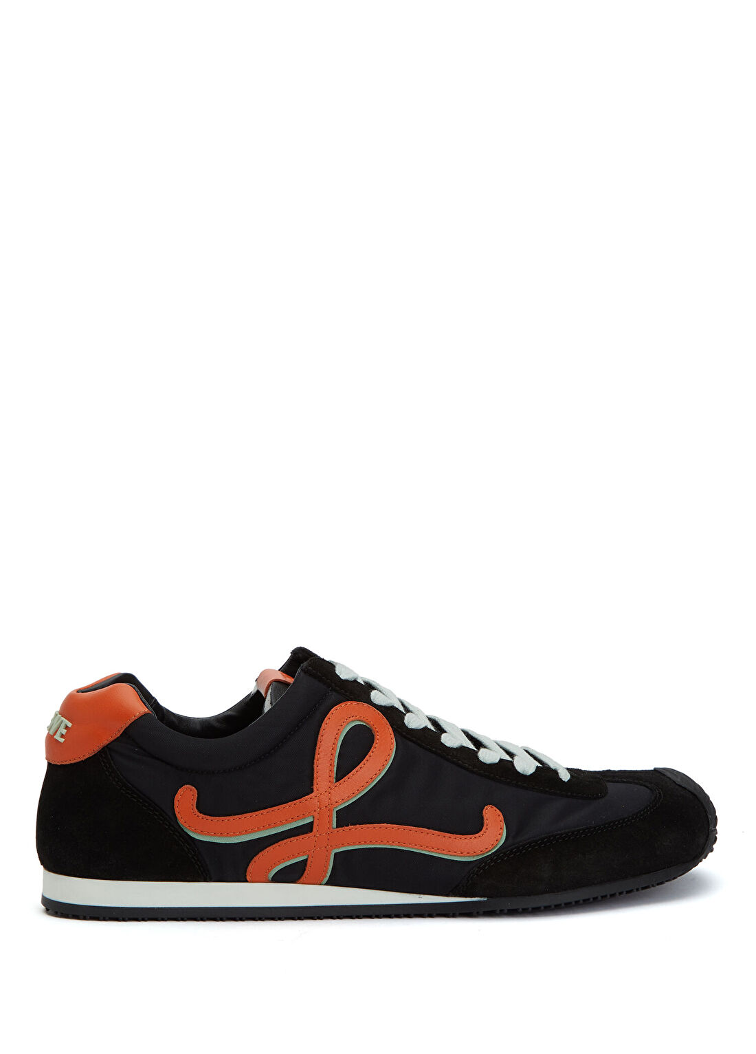 Loewe Ballet Runner 2.0 Siyah Turuncu Erkek Süet Sneaker