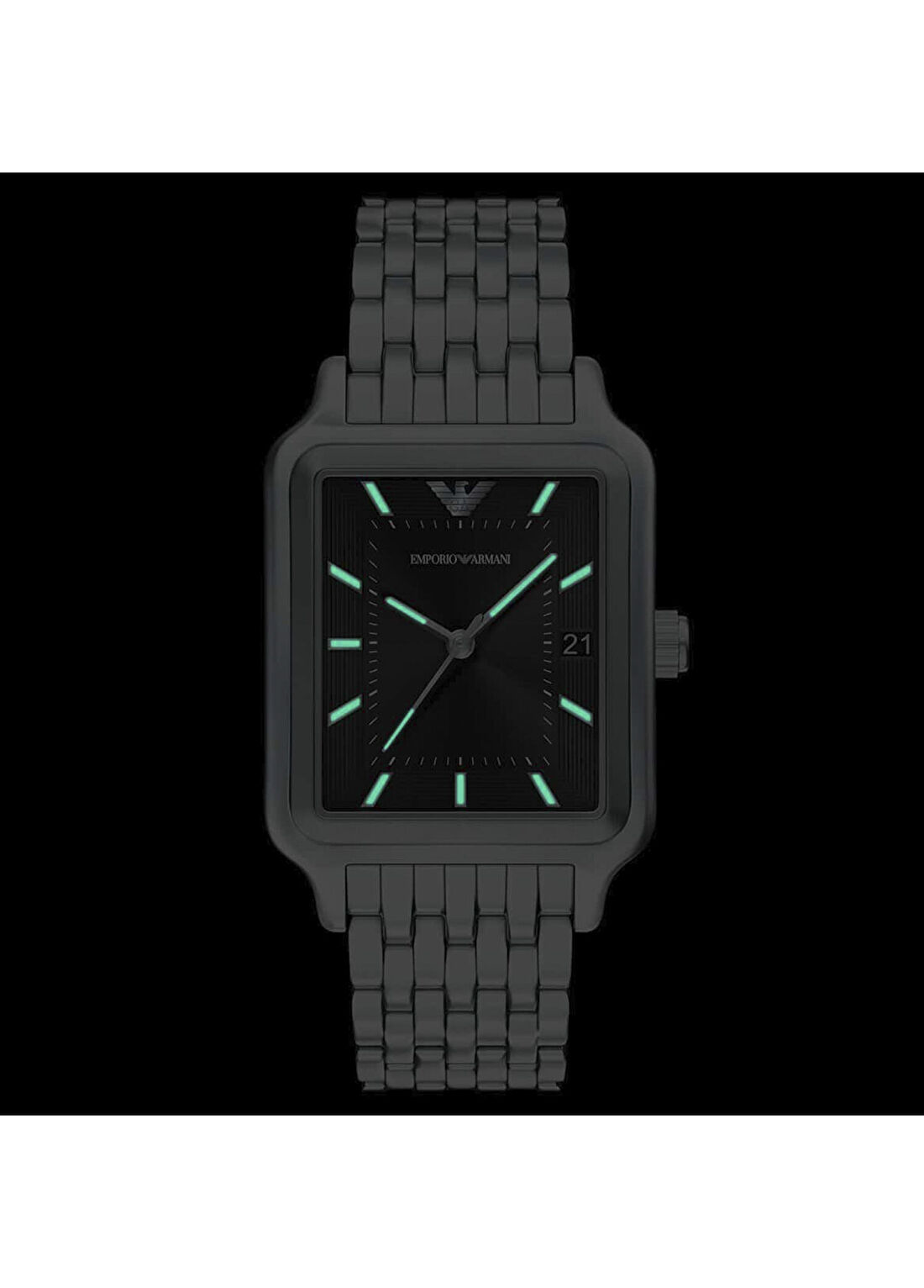 Emporio Armani AR11755 Metalik Gri Çelik Erkek Kol Saati görsel 4