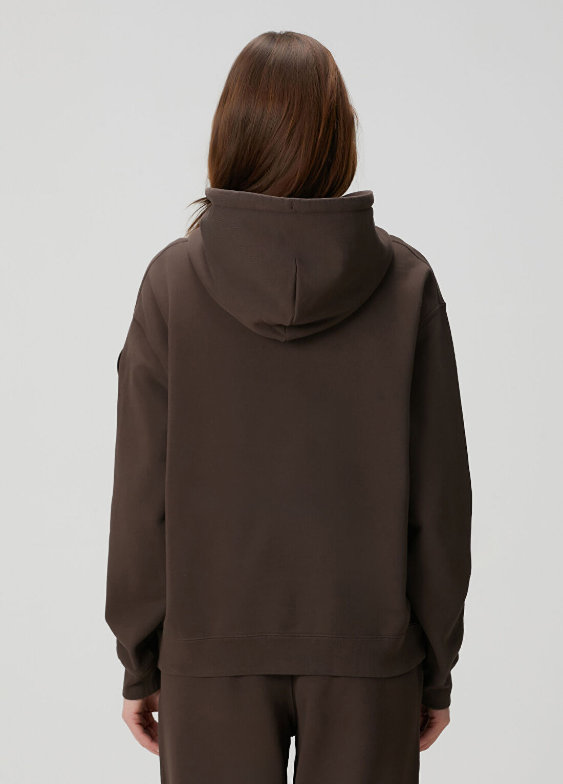 Canada Goose Wander Kahverengi Kapüşonlu Sweatshirt görsel 4