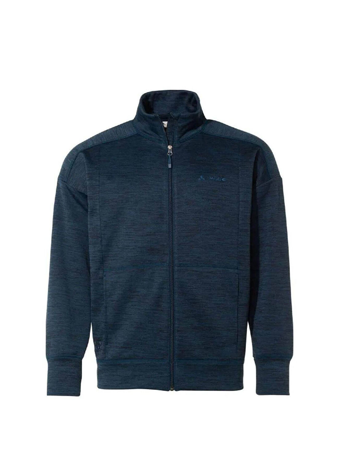 Vaude Less Waste Lacivert Fermuarlı Unisex Spor Sweatshirt