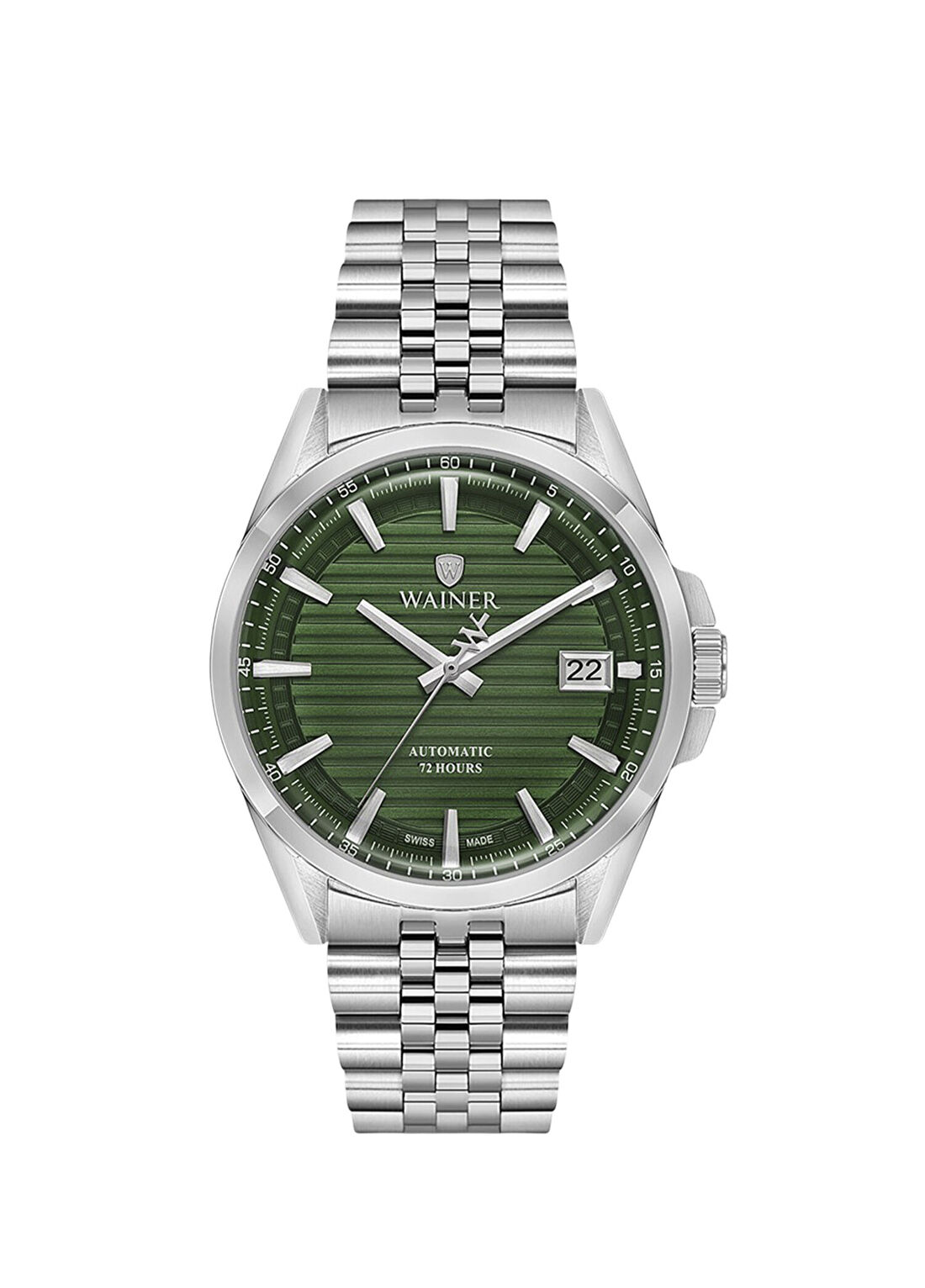 Wainer WA.25401-A Gümüş Metal Erkek Kol Saati