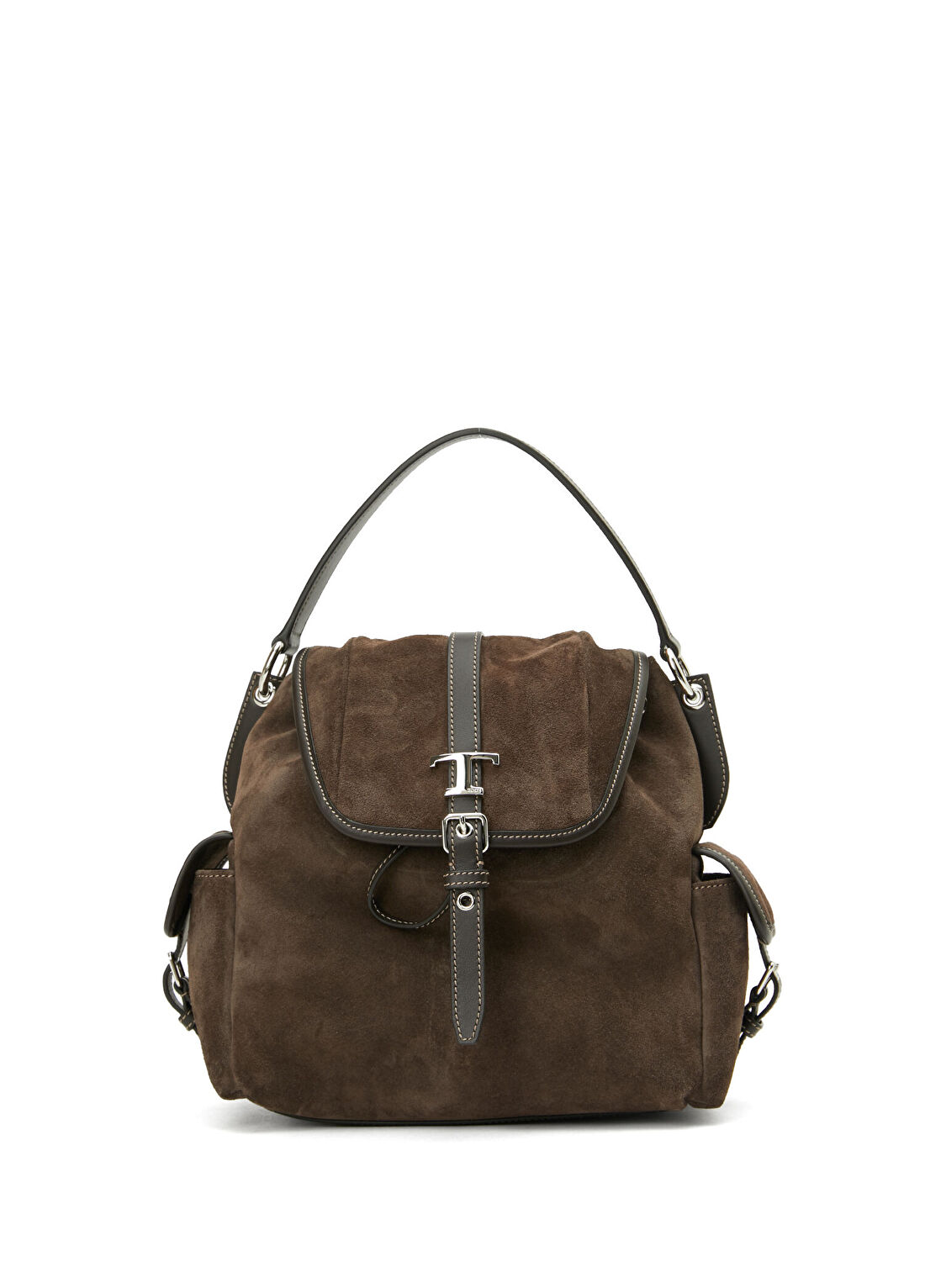 Tod's Tim Zaino Kahverengi Kadın Süet Çanta