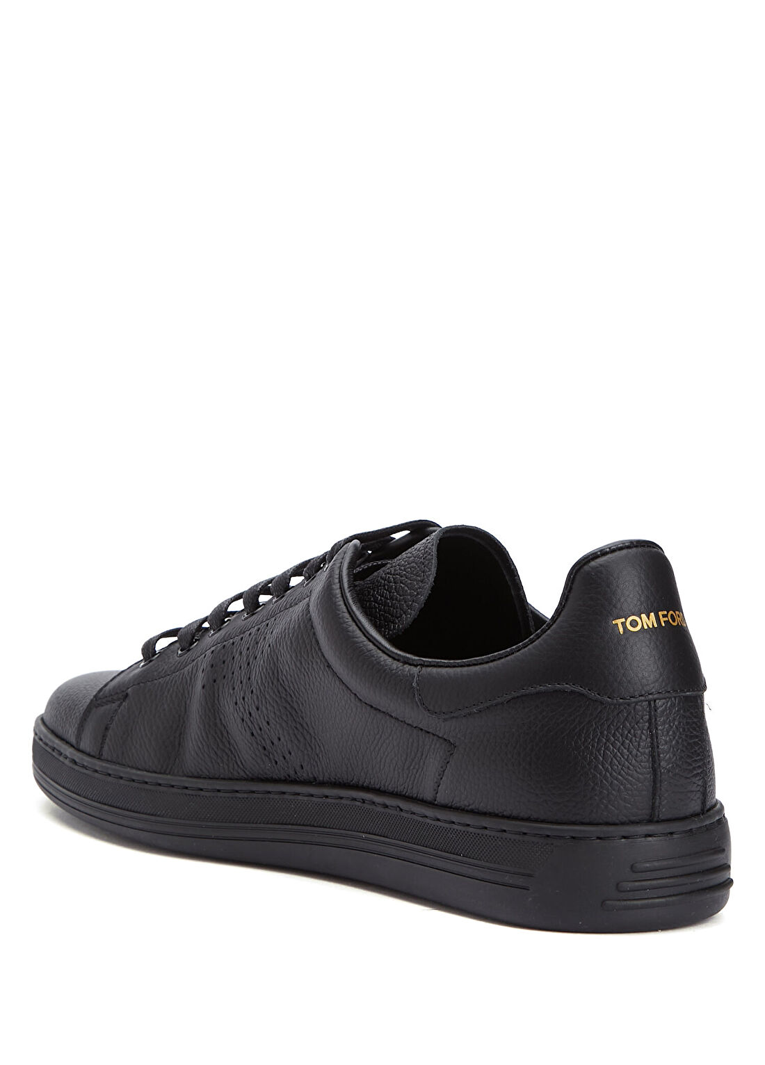 Tom Ford Warwick Siyah Erkek Deri Sneaker görsel 3