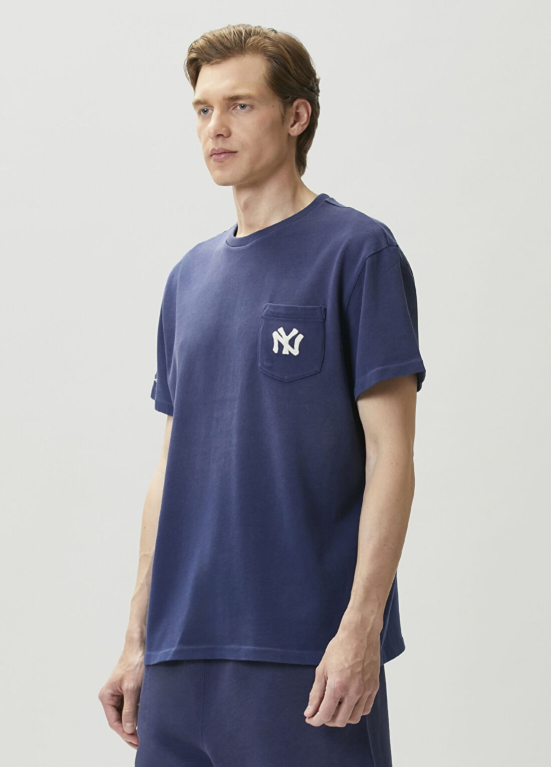 Polo Ralph Lauren Mavi Logo Detaylı T-shirt görsel 3