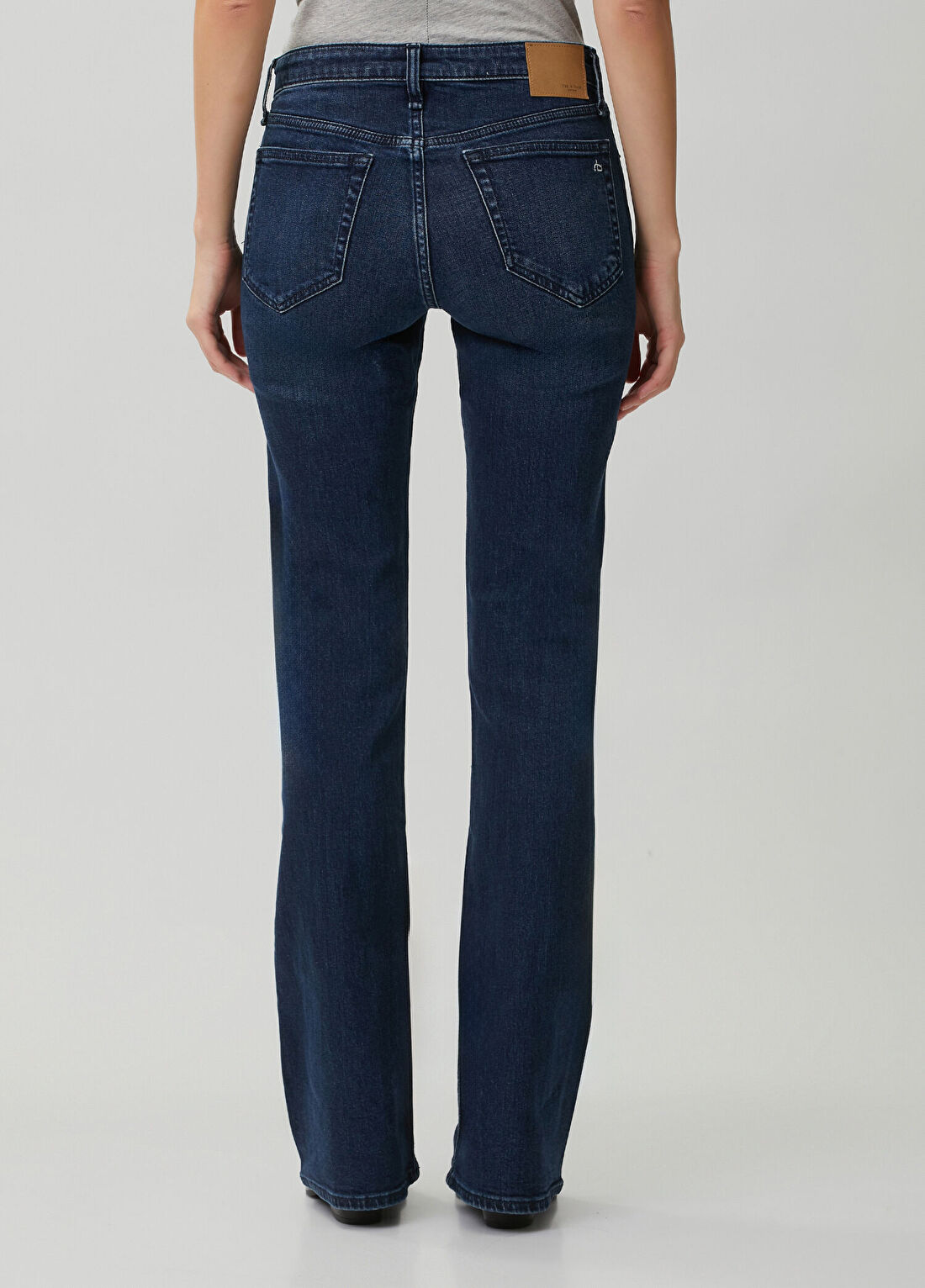 Rag&Bone Kinsley Koyu Mavi Jean Pantolon görsel 4