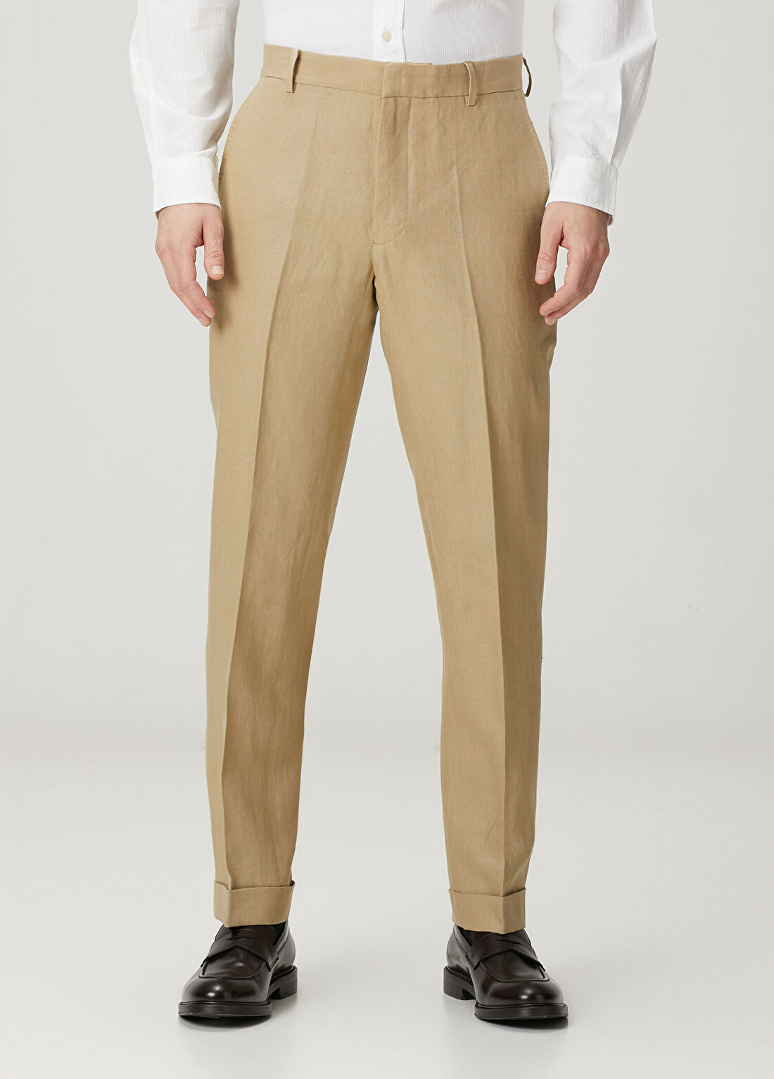 Polo Ralph Lauren Bej Keten Pantolon görsel 2
