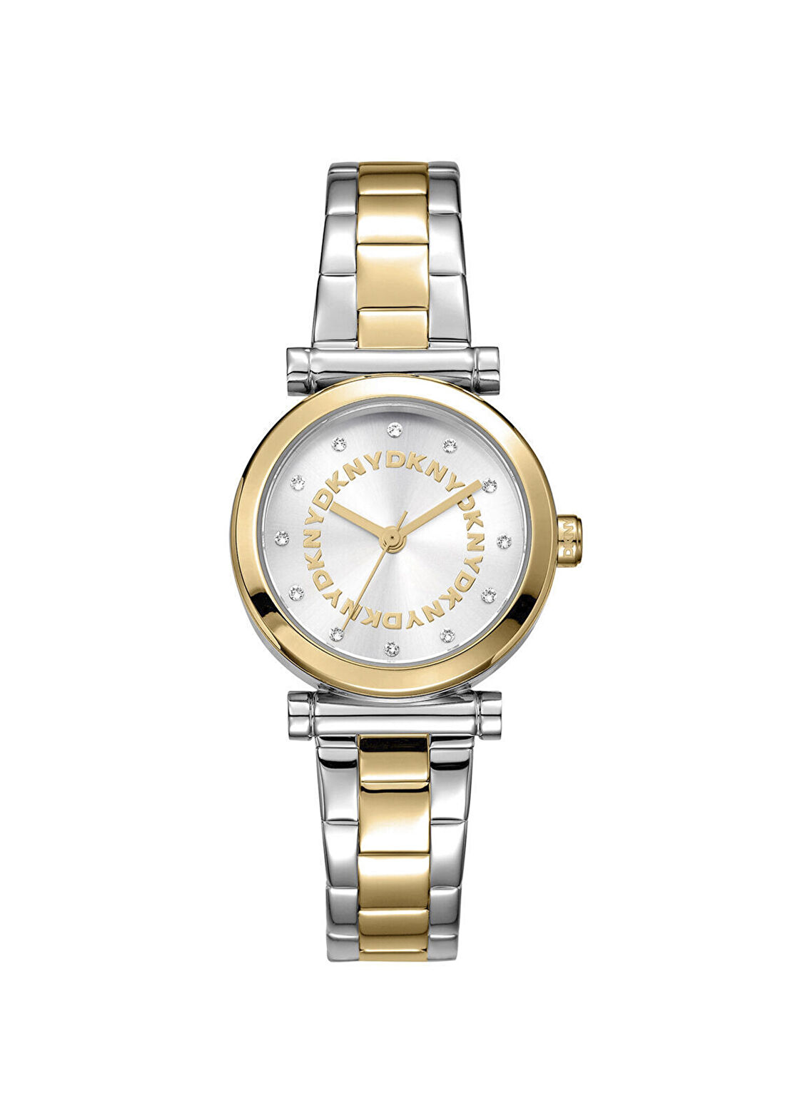 DKNY DK1L090M0085 Altın Rengi Metalik Gri Çelik Kadın Kol Saati