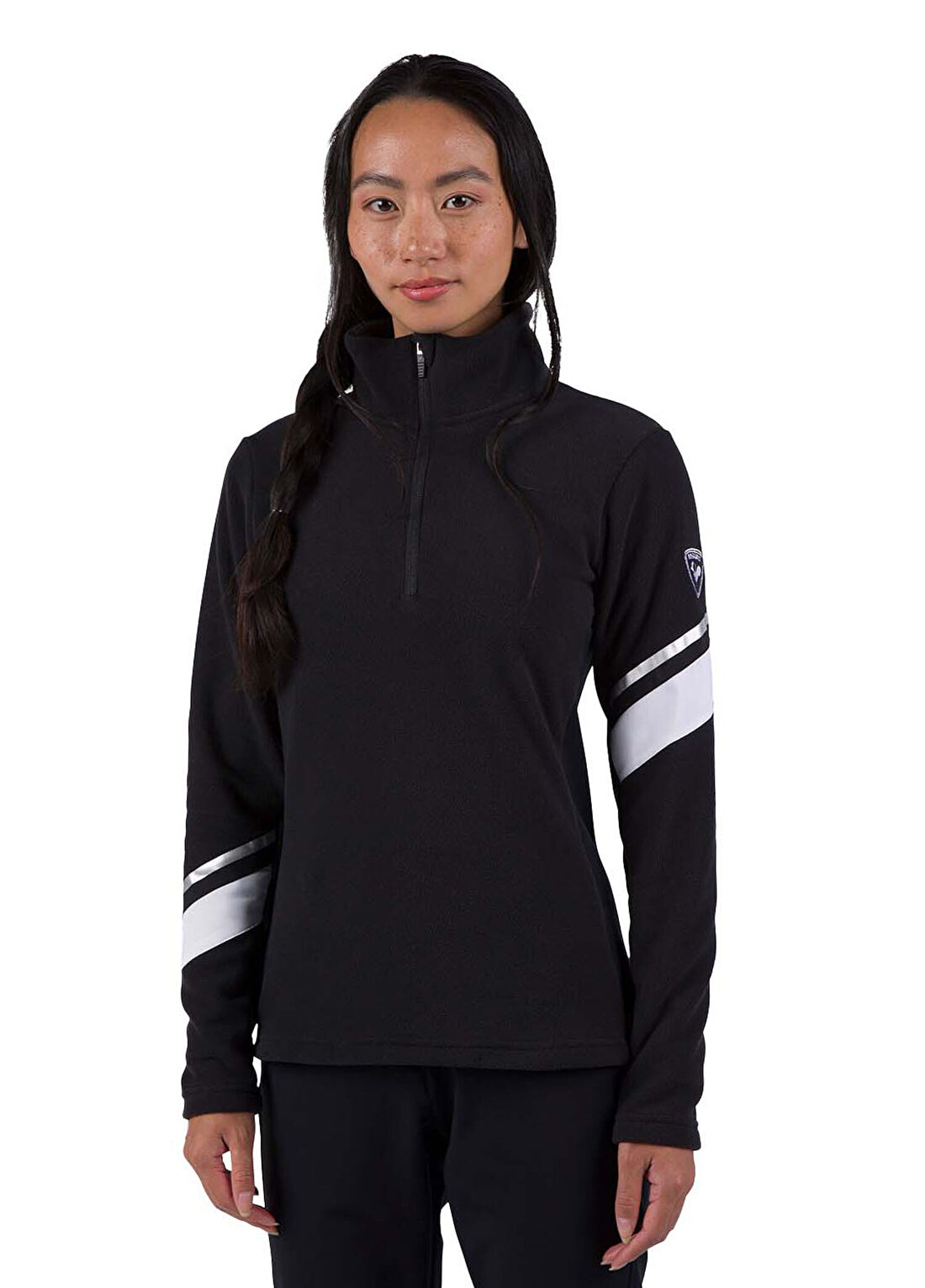 Rossignol Strawpile Fleece Hz Siyah Kadın Üst İçlik