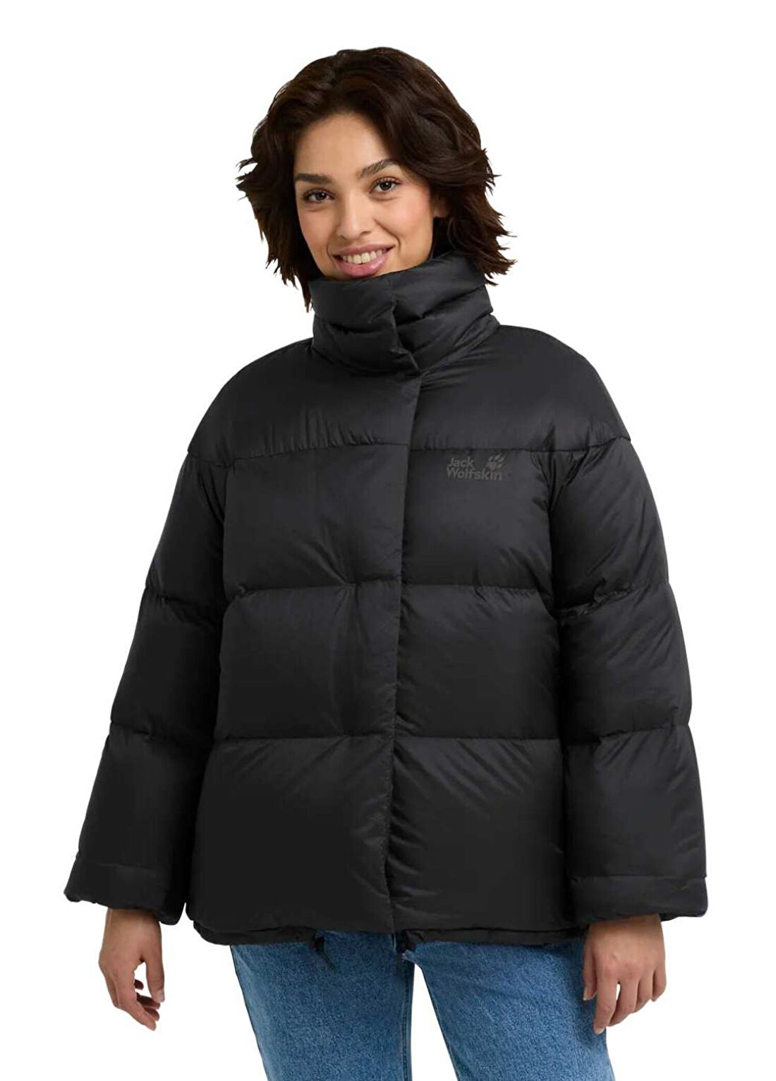Jack Wolfskin Icy Hill Rds Siyah Kadın Outdoor Mont