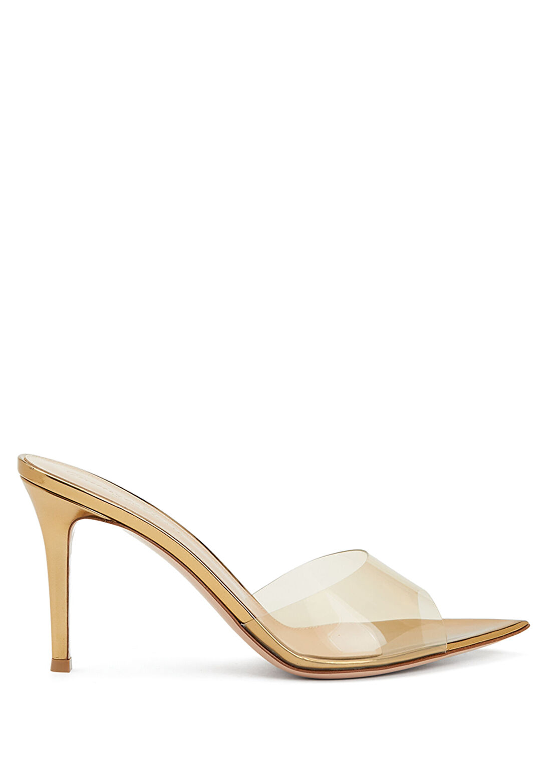 Gianvito Rossi Gold Kadın Terlik