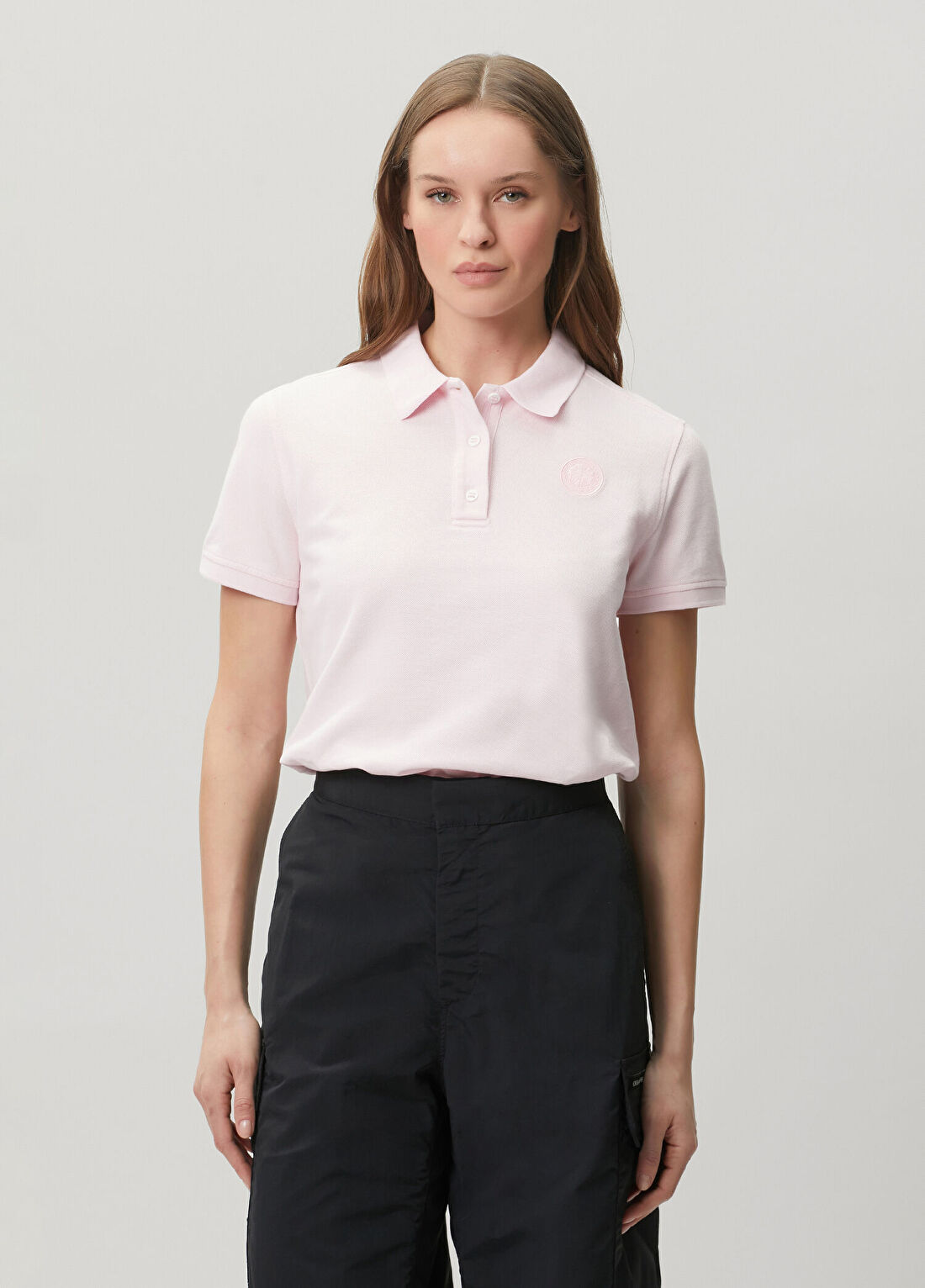 Canada Goose Pembe Polo T-shirt