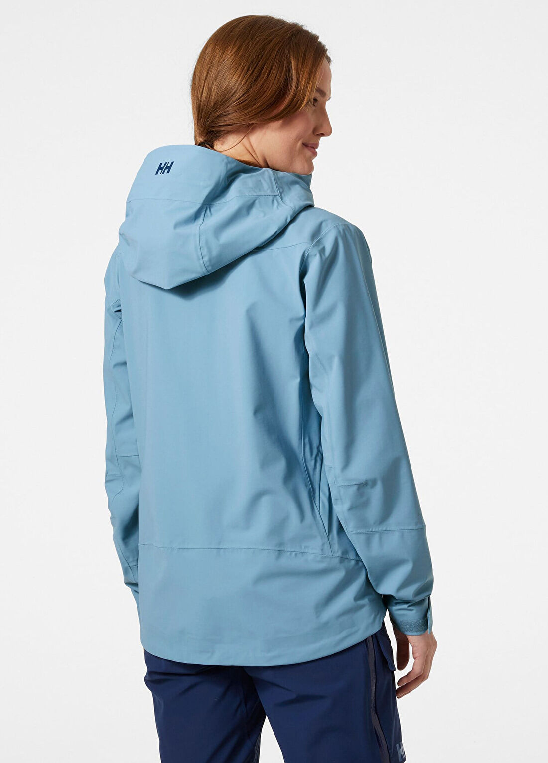 Helly Hansen W Verglas Bc Blue Fog Kapüşonlu Kadın Mont görsel 2