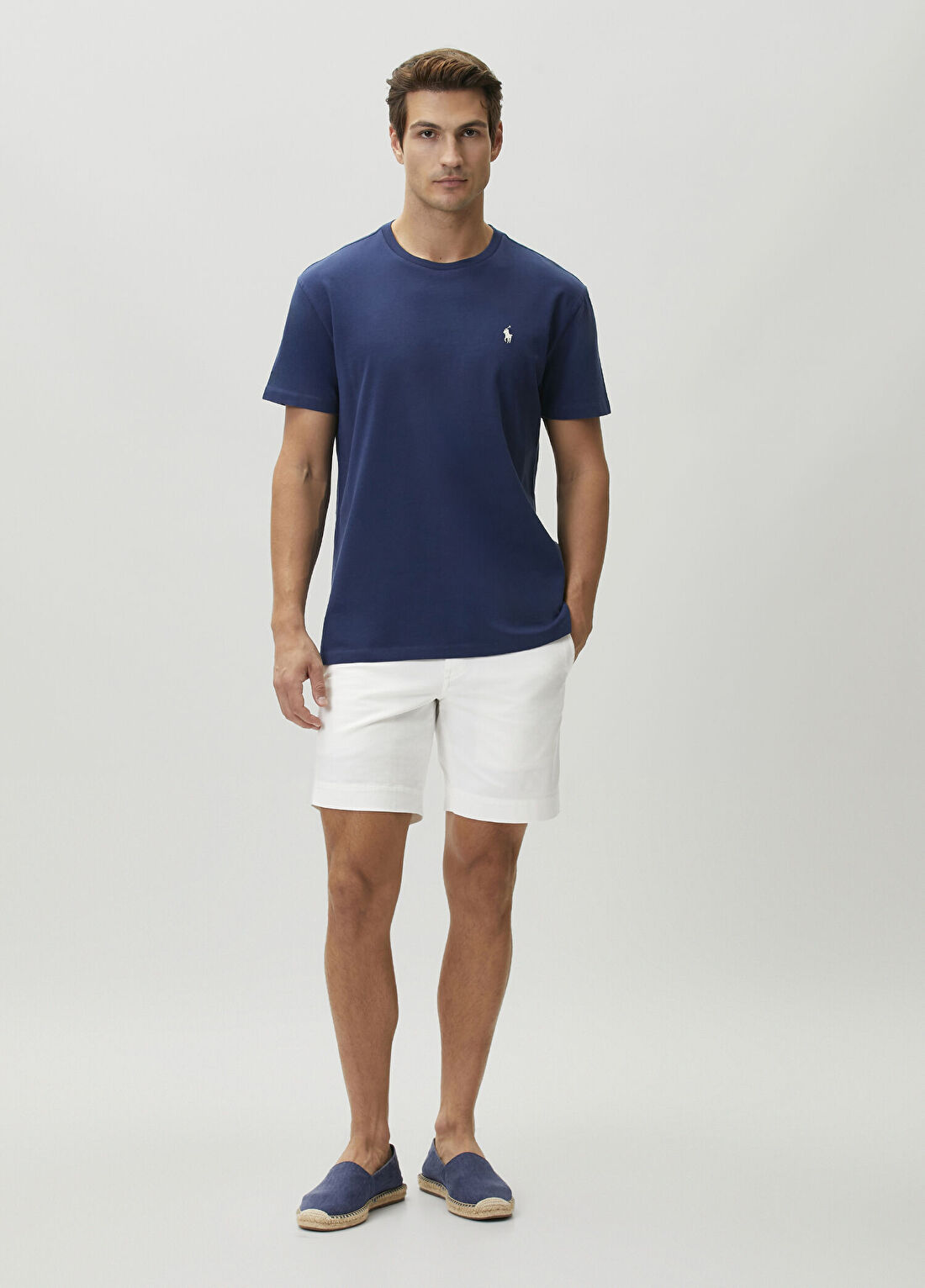 Polo Ralph Lauren Classic Fit Lacivert T-shirt görsel 2