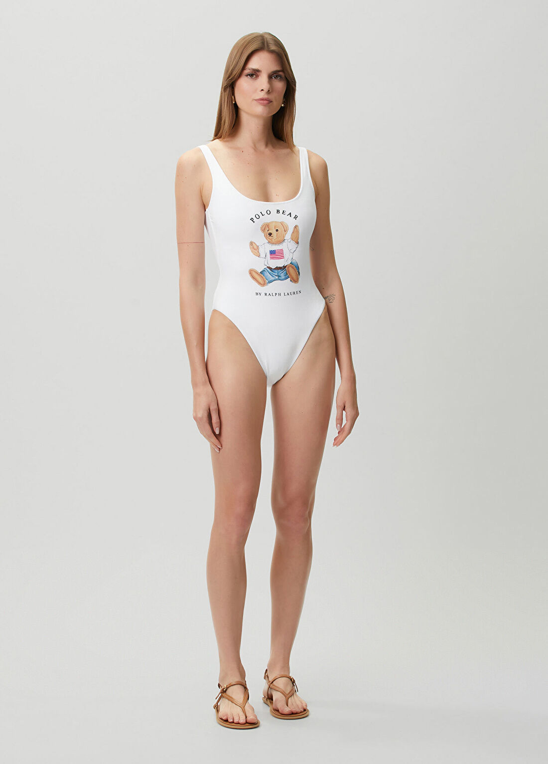 Polo Ralph Lauren Polo Bear Beyaz Mayo görsel 3