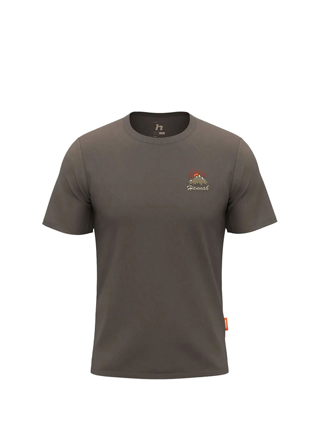 Hannah Baster Major Brown Pamuklu Kısa Kollu Erkek T-Shirt