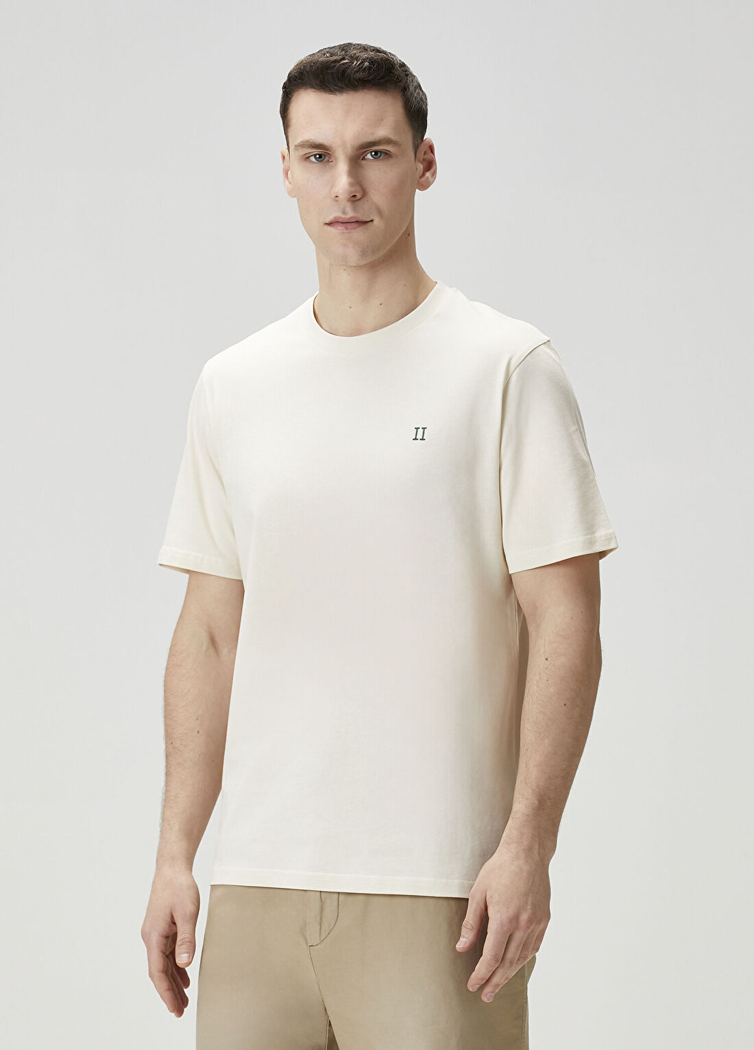 Les Deux Core Contrast Ekru T-shirt