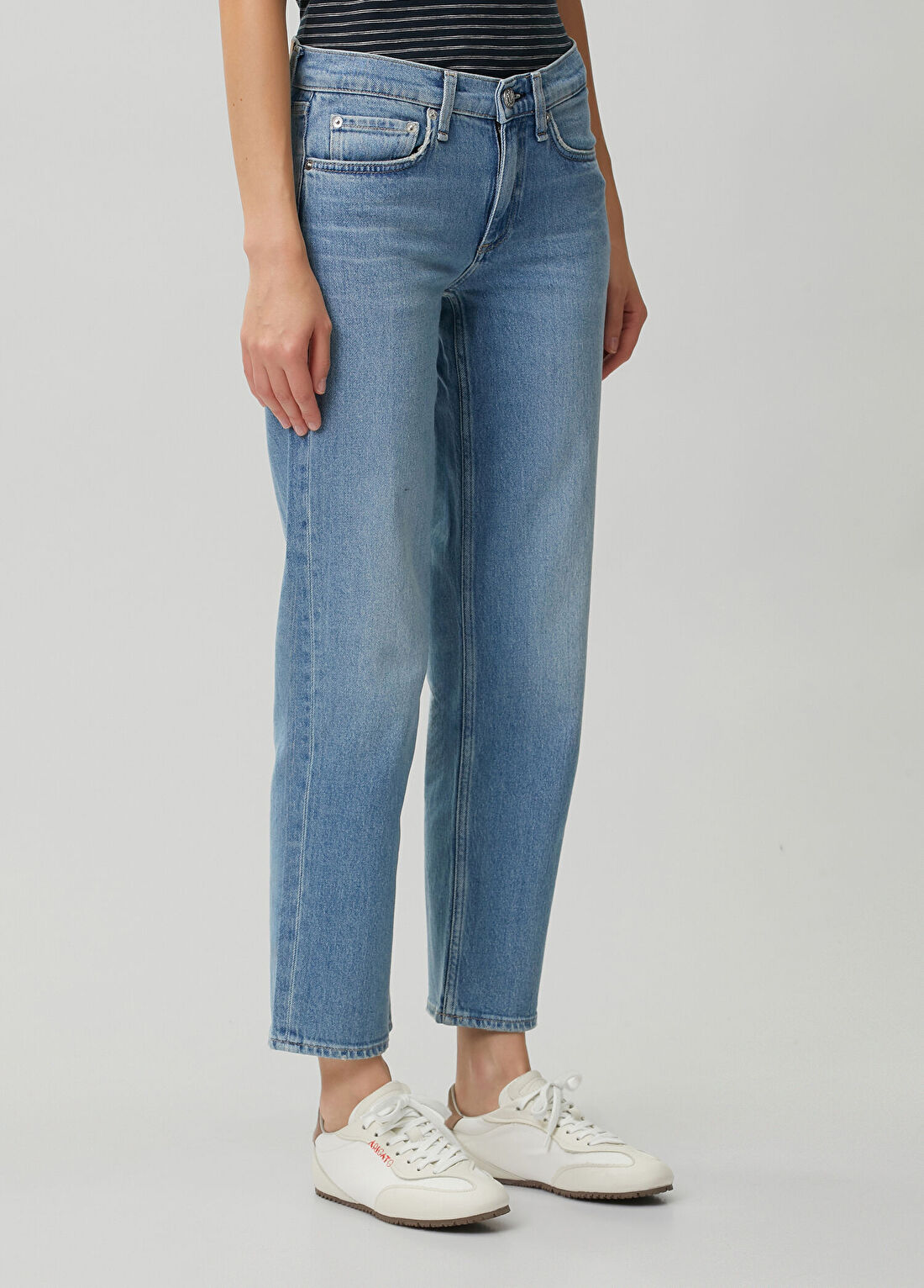 Rag&Bone Harlow Açık Mavi Jean Pantolon görsel 3
