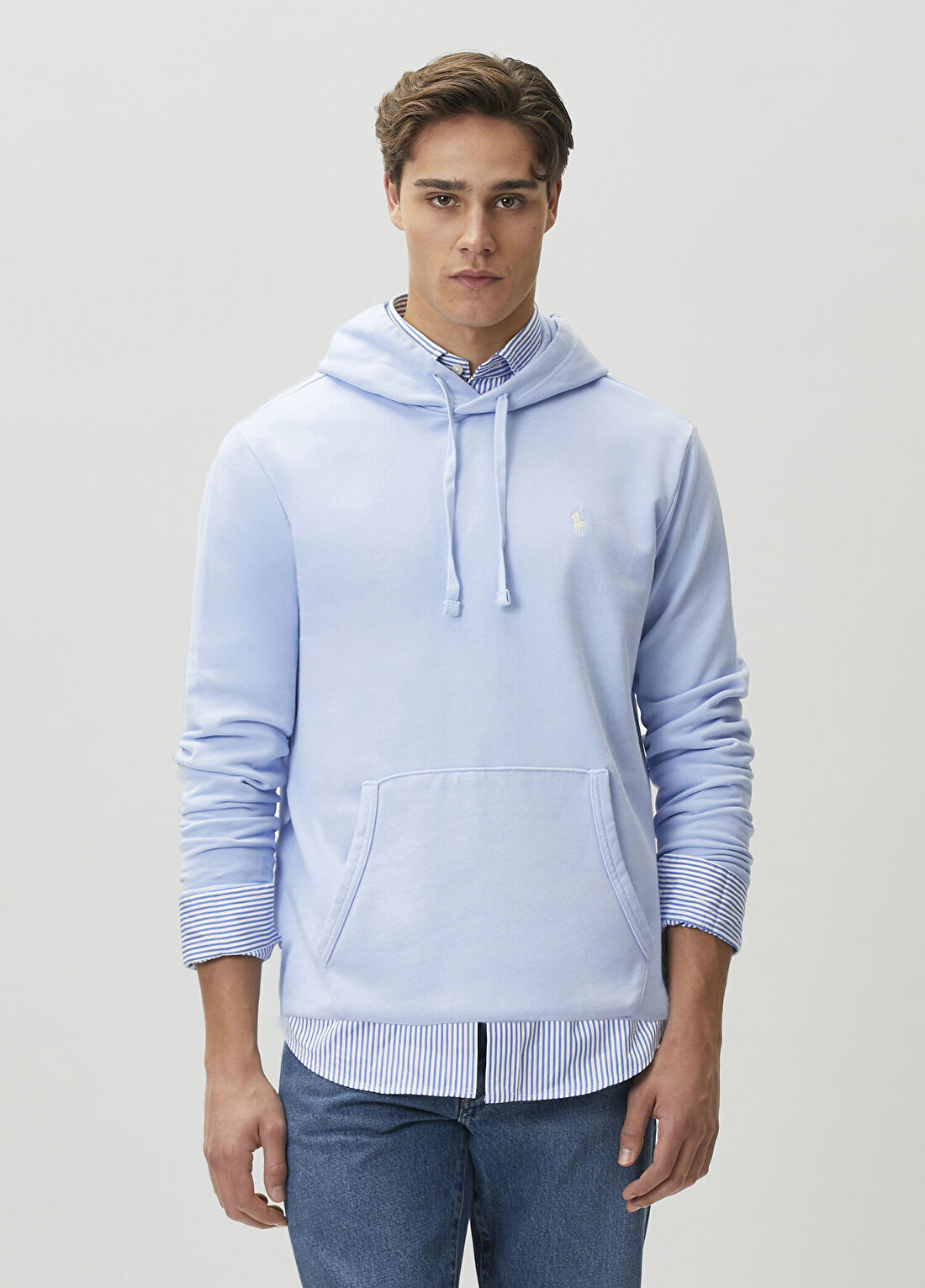 Polo Ralph Lauren Mavi Kapüşonlu Sweatshirt