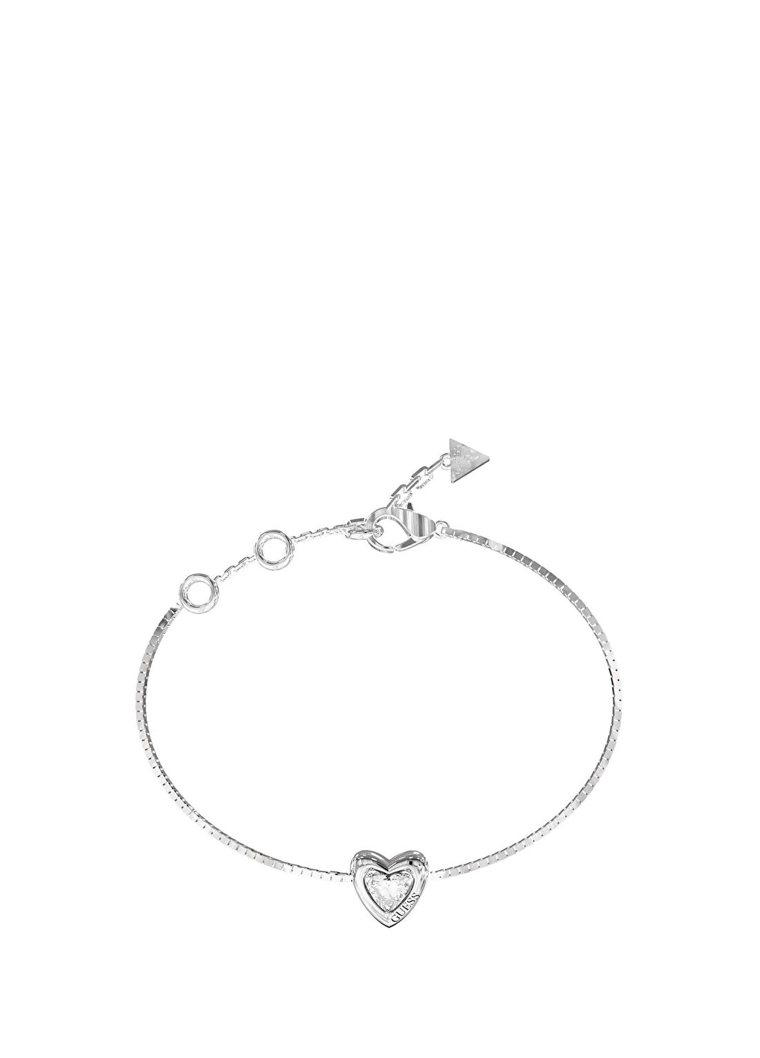 Guess JGUJUBB06017JWRHS Kalpli Metalik Gri Çelik Kadın Bileklik