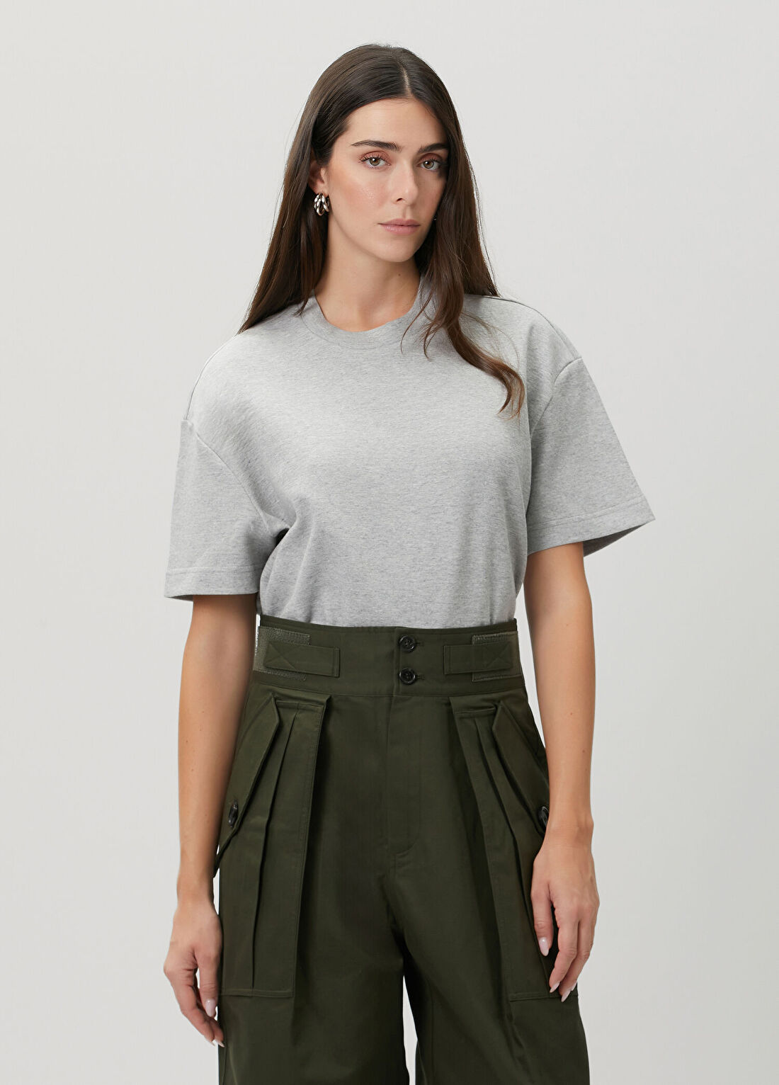 The Frankie Shop Gri T-shirt