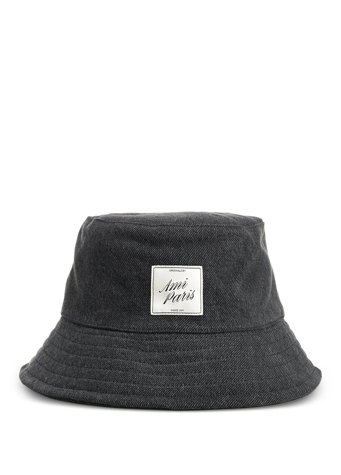 Ami Paris Siyah Erkek Denim Bucket Şapka