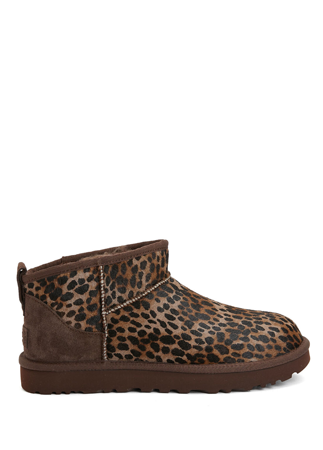 Ugg Classic Ultra Mini Leopar Desenli Kadın Süet Bot