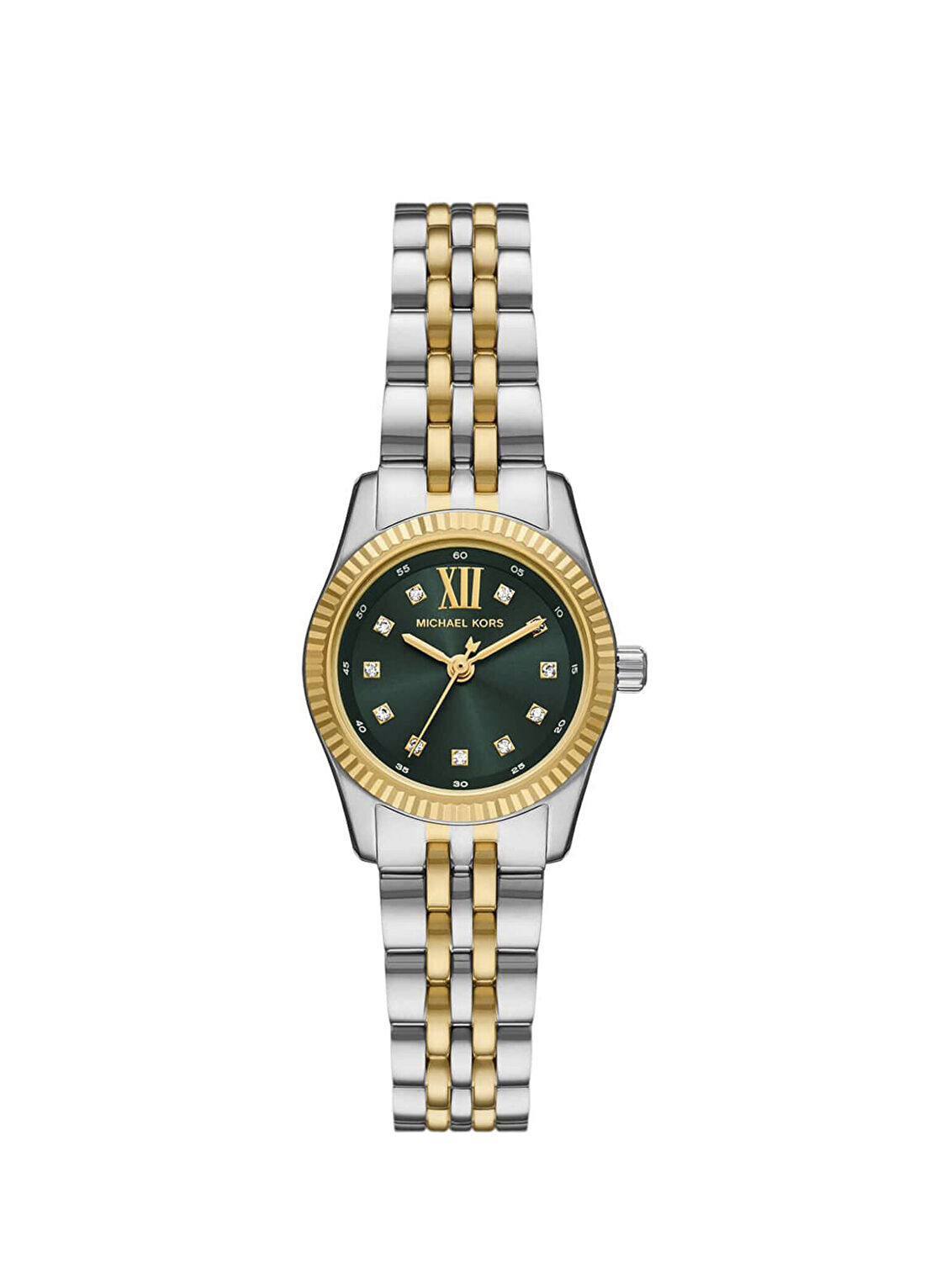 Michael Kors MK4986 Altın Rengi Metalik Gri Çelik Kadın Kol Saati