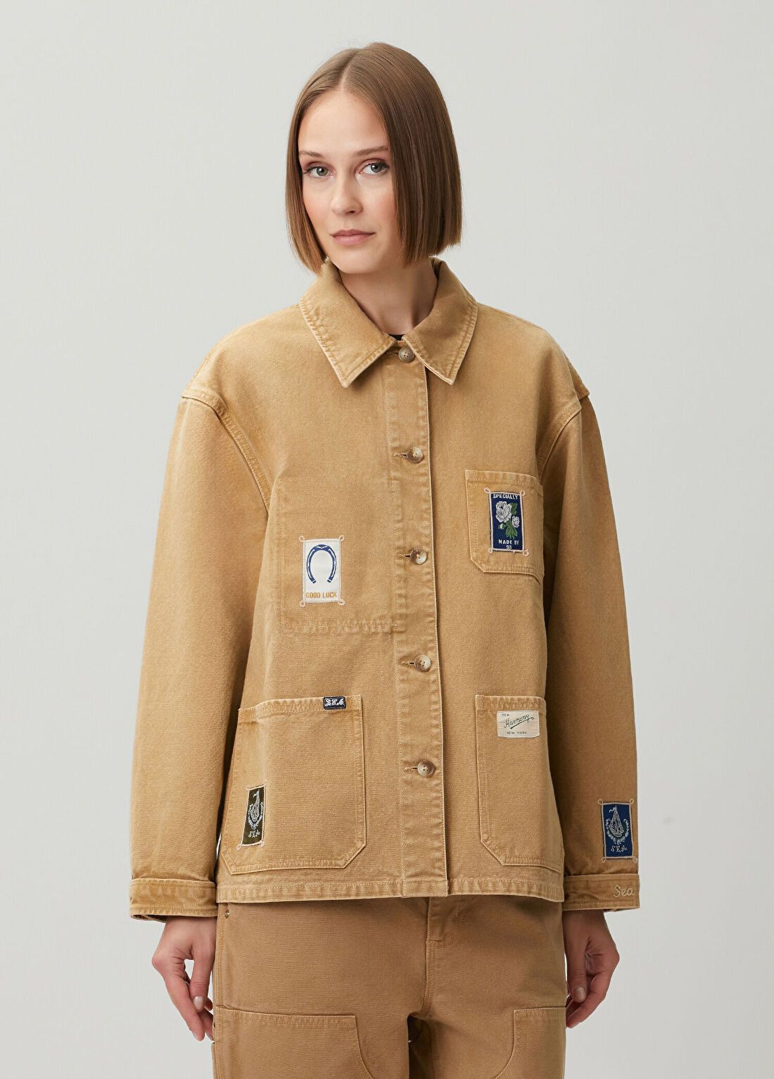 Sea Winslow Camel Ceket